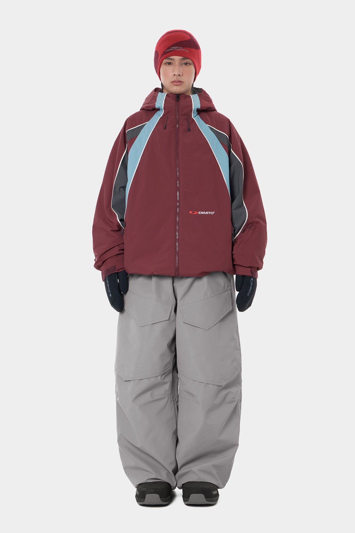 26 AIR VENT BANDED PANTS (WIDE FIT LV.1) GREY