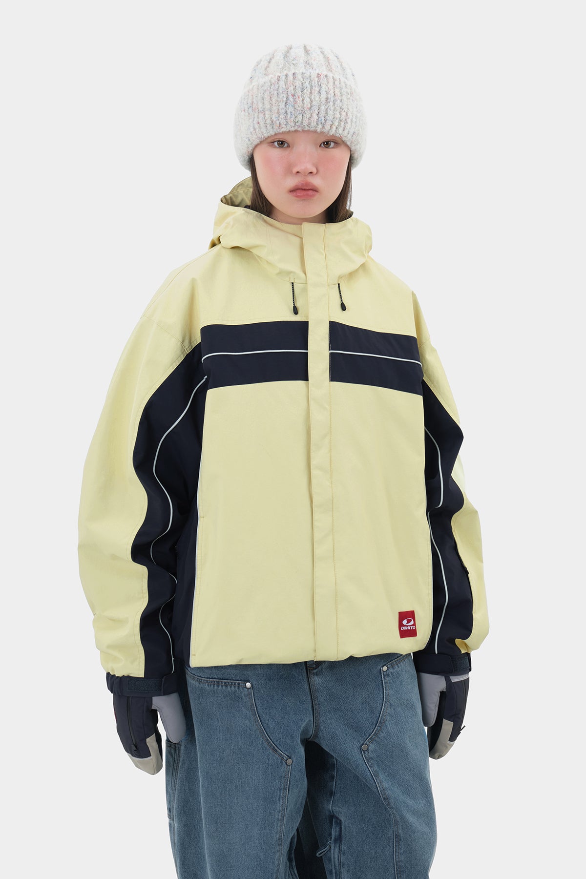 PANELED JACKET LEMON SORBET (Delivery date : 26.09.28)