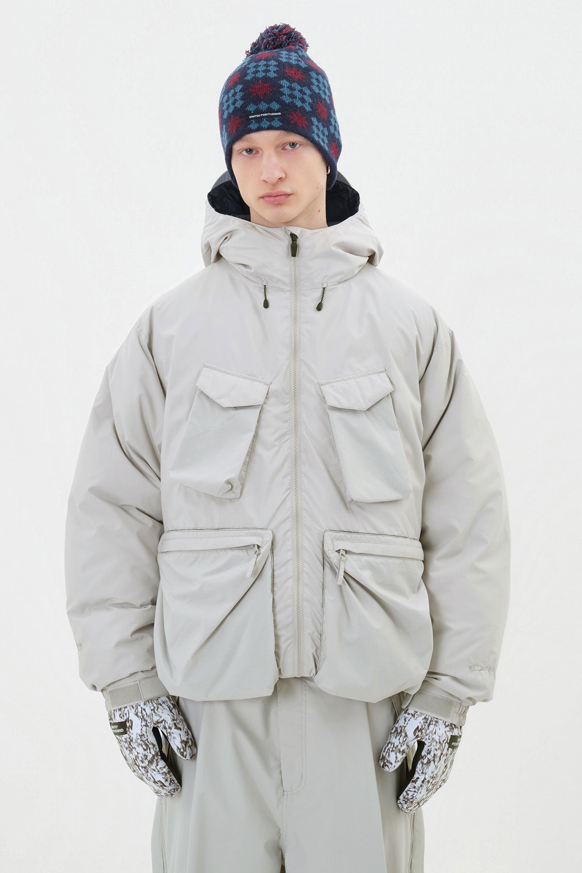 UTILITY GOOSE DOWN HD JACKET SMOKE (Delivery date : 26.09.28)