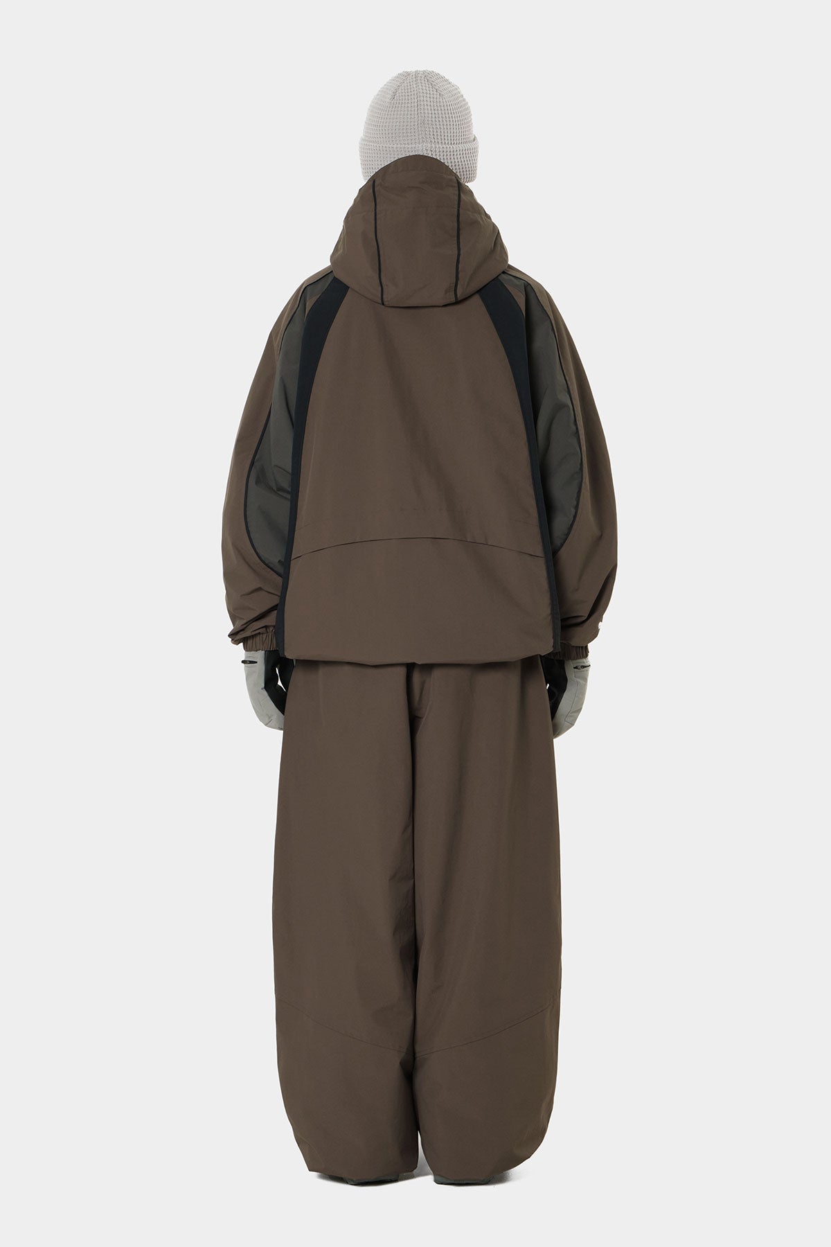 26 AIR FORCE BANDED PANTS (WIDE FIT LV.2) DEEP BROWN (Delivery start : 26.09.09)