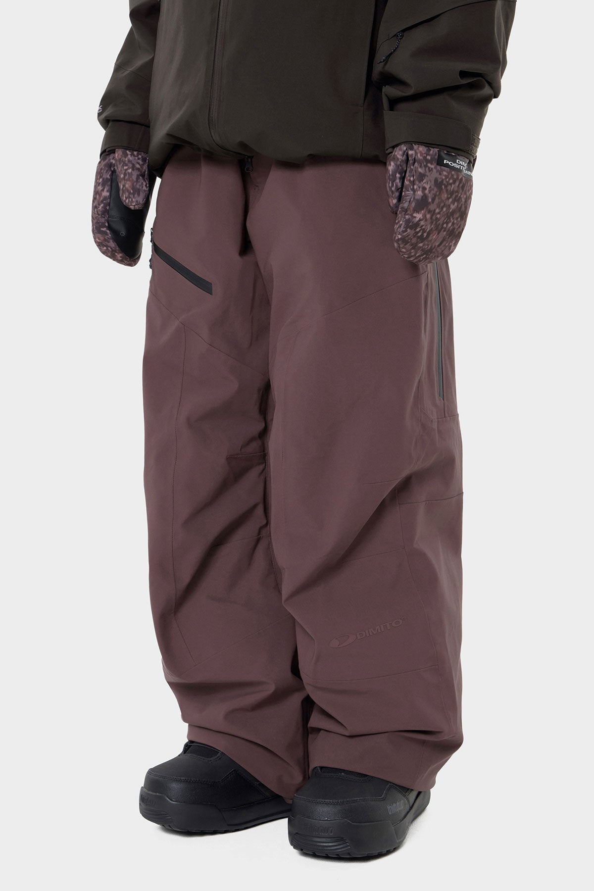 26 LEVEL 2L PANTS (RELAXED FIT) DEEP BLOOD