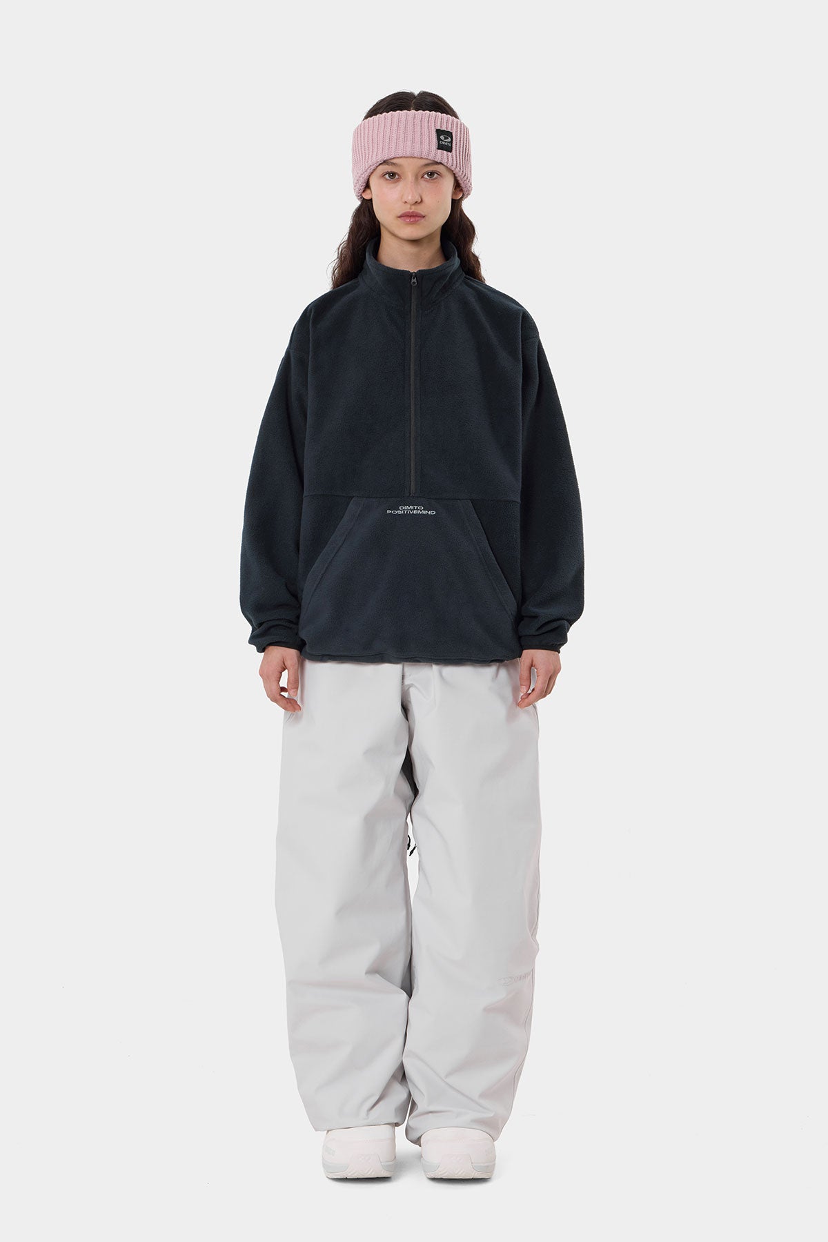 26 FLEECE HALF ZIP DARK NAVY (Delivery date : 26.09.28)