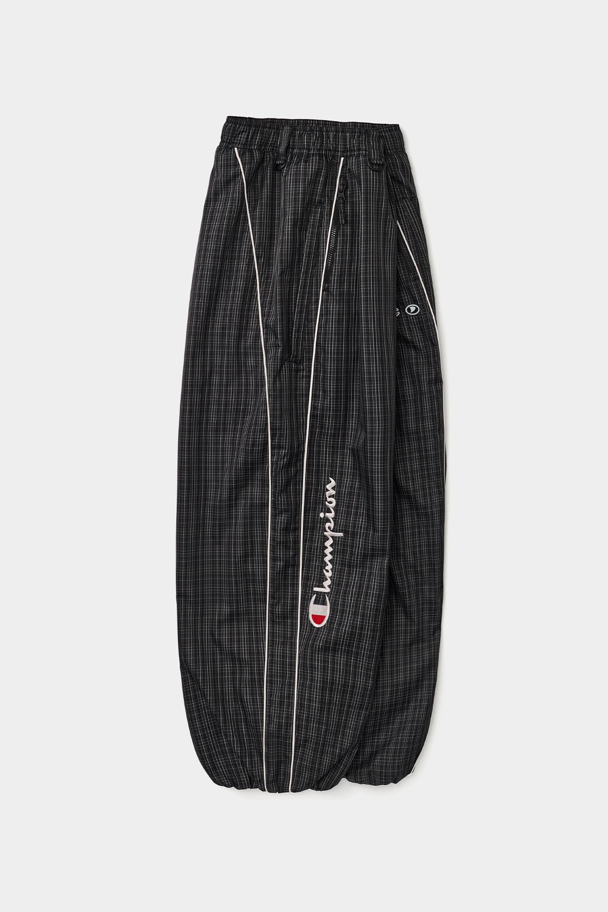 [CHAMPION x DIMITO] SCRIPT TRACK BANDED PANTS (WIDE FIT LV.2) MONO CHECK (Available date : 26.10.12)