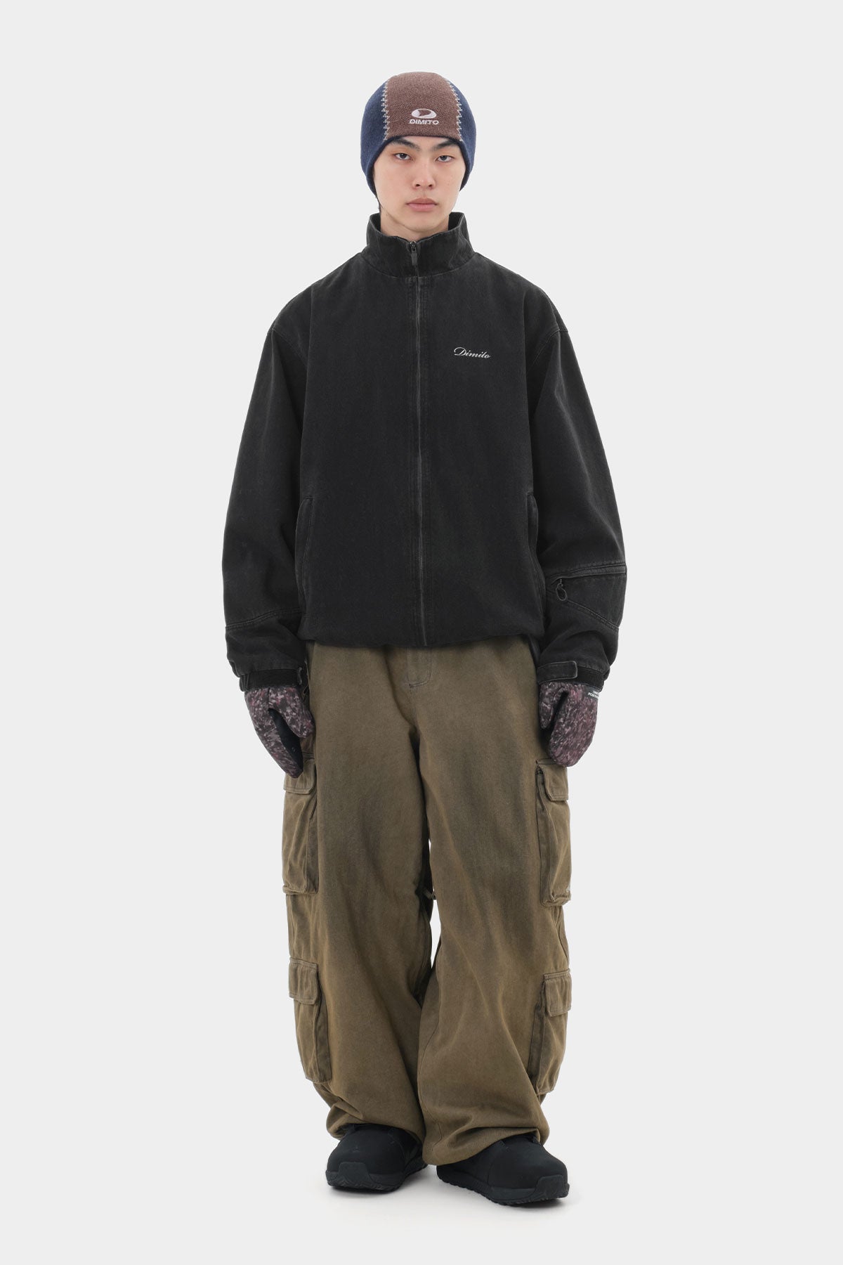 DENIM WORKS JACKET BW BLACK (Delivery start : 26.09.09)