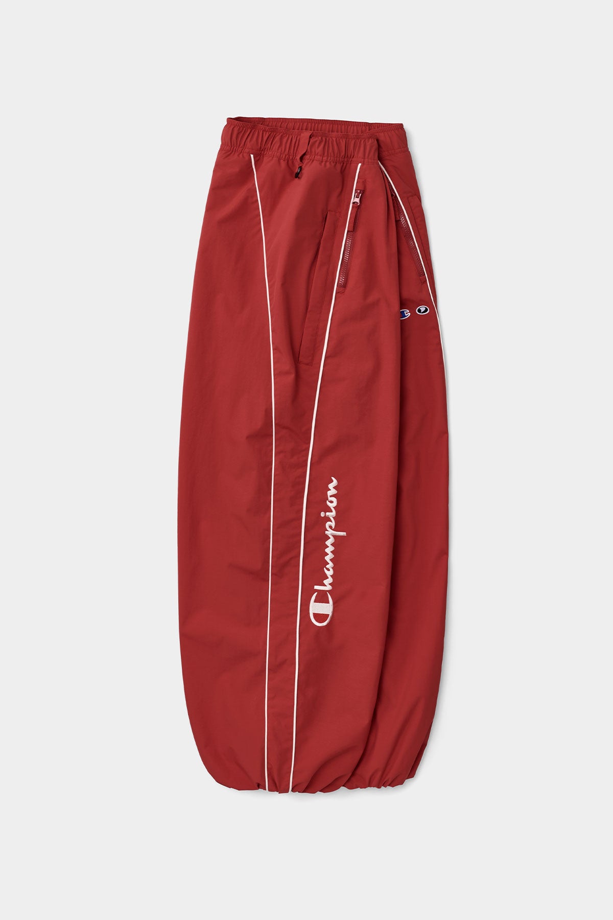 [CHAMPION x DIMITO] SCRIPT TRACK BANDED PANTS (WIDE FIT LV.2) STANFORD RED (Available date : 26.10.12)