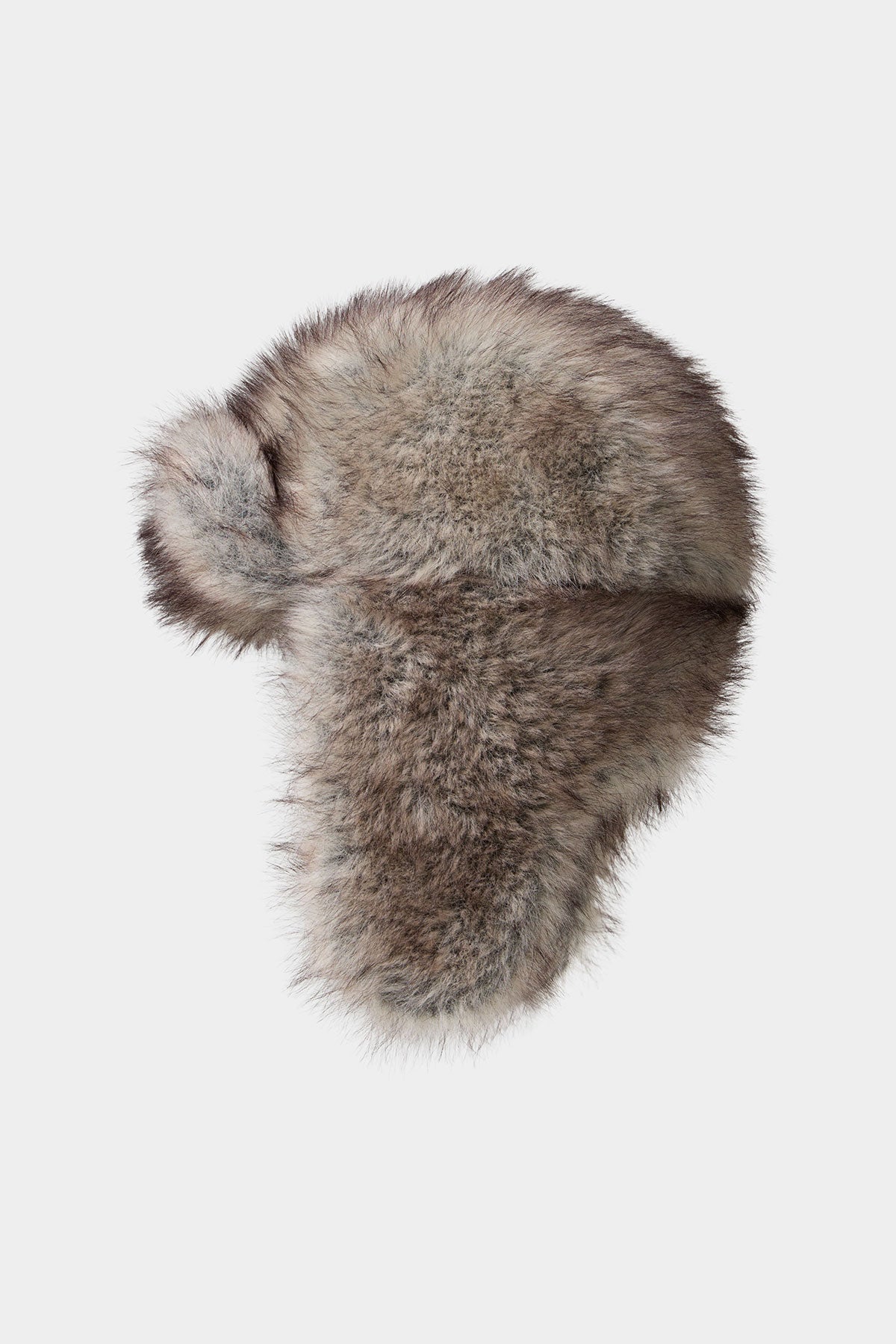 FAUX FUR HAT WILD RABBIT
