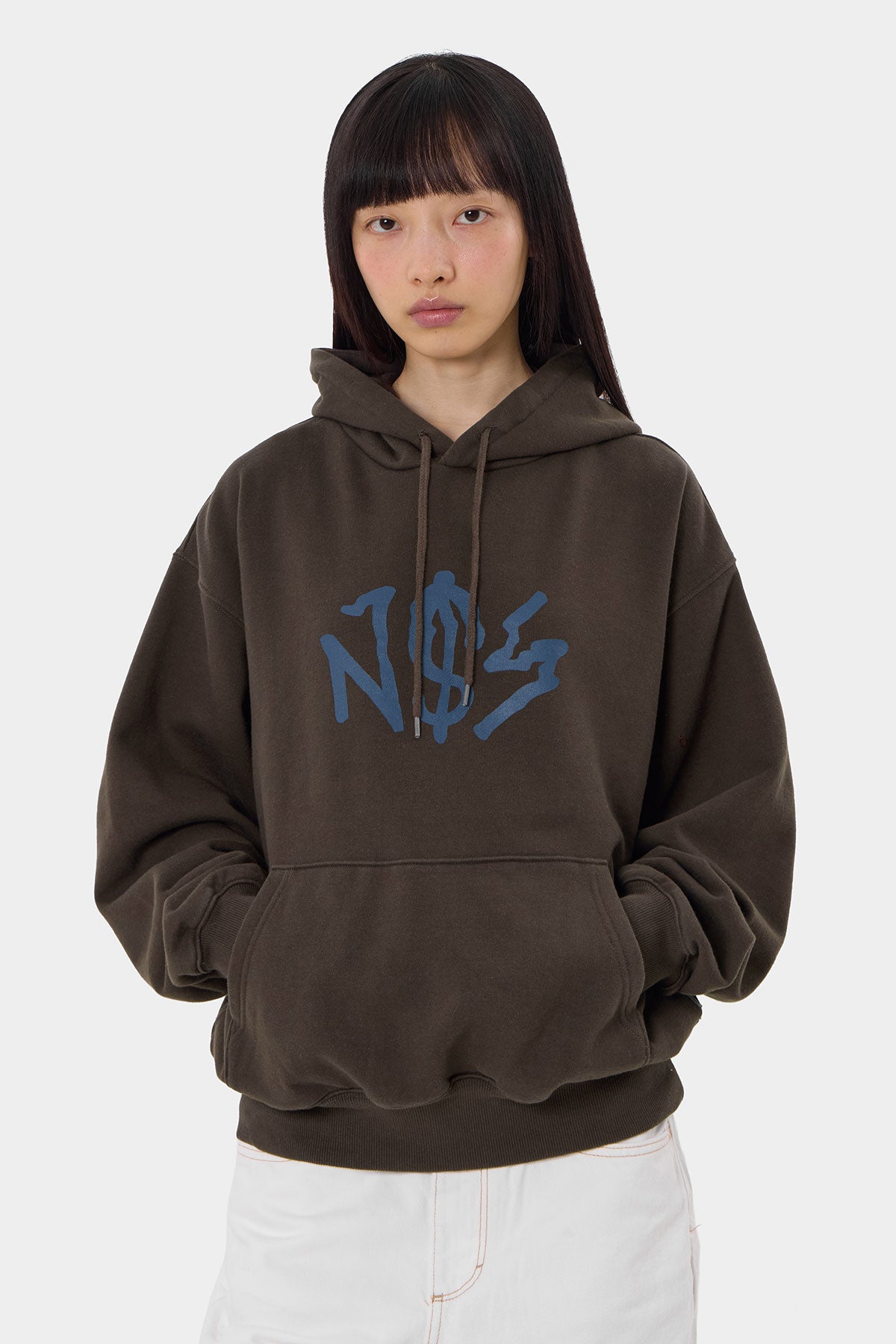POWERED BY NSS HOODIE BROWN (Delivery date : 26.09.28)