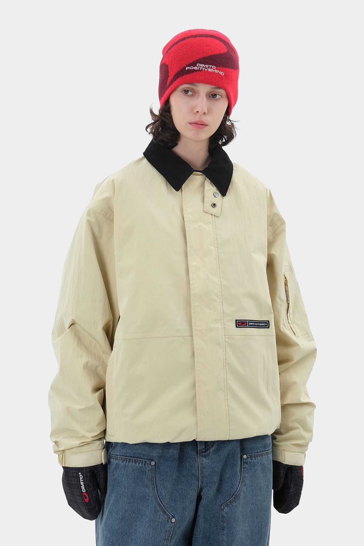 DETROIT FADE JACKET VINTAGE YELLOW (Delivery start : 26.09.09)
