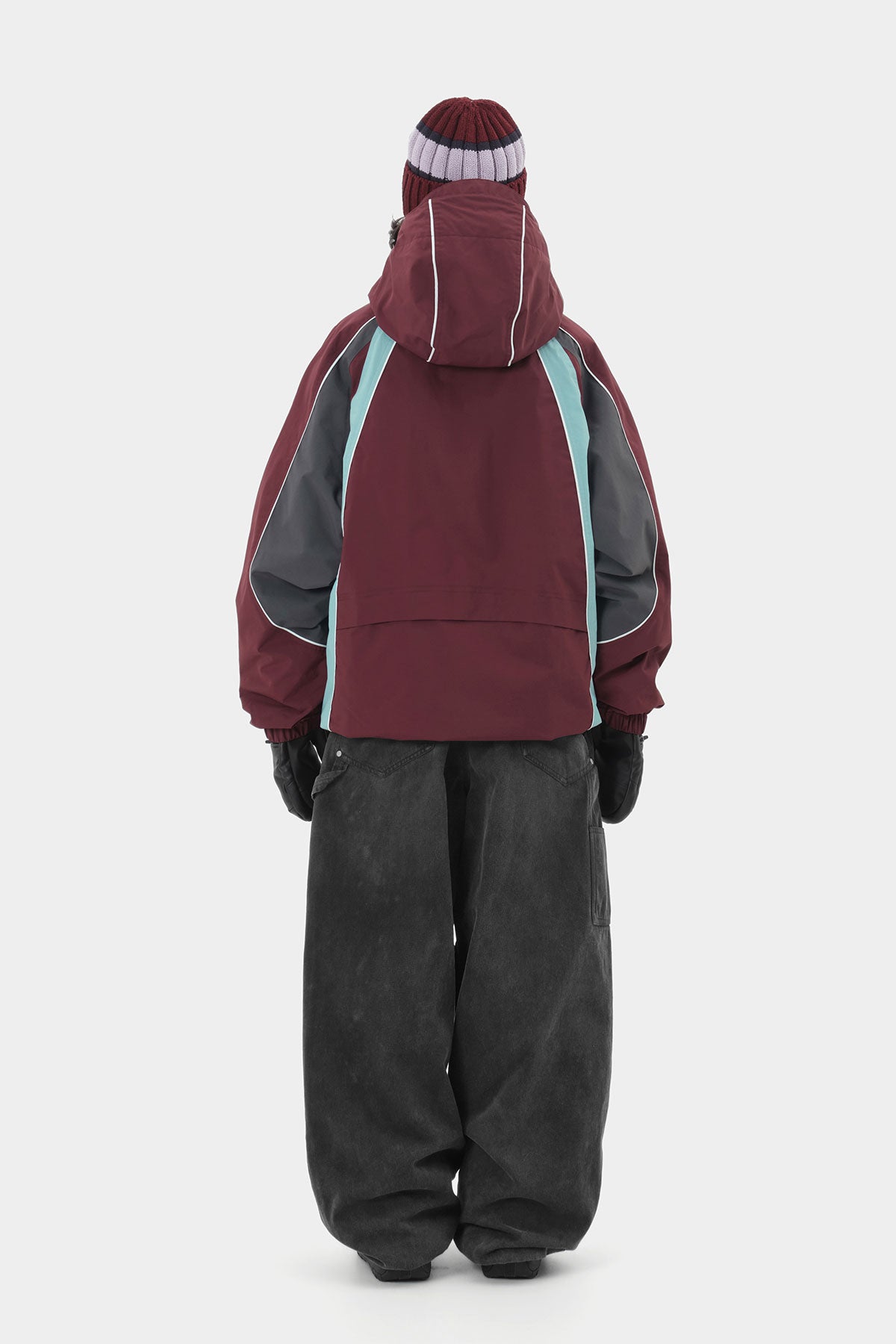 DENIM DOUBLE KNEE PANTS (WIDE FIT LV.2) PW GREY (Delivery start : 26.09.09)