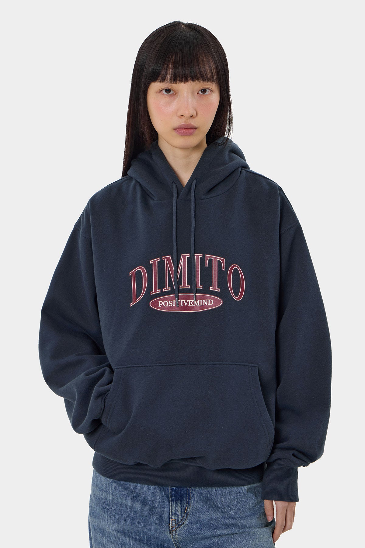 COLLEGE HOODIE NAVY
