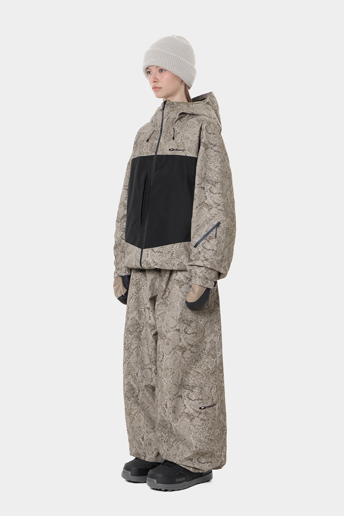 BANDED WIDE PANTS (WIDE FIT LV.2) DESERT SNAKE (Delivery start : 26.09.09)