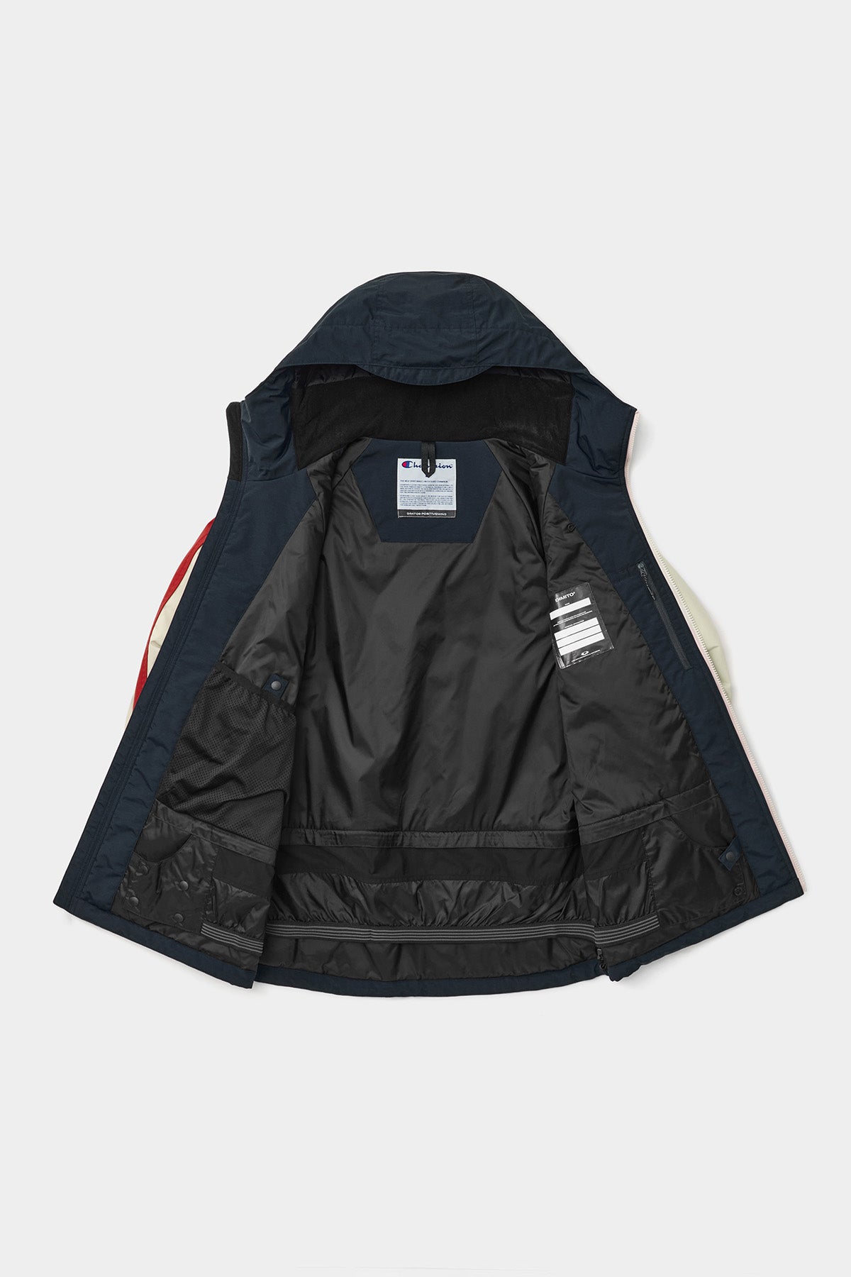 [CHAMPION x DIMITO] HERITAGE BLOCK LINE JACKET DEEP NAVY (Available date : 26.10.12)