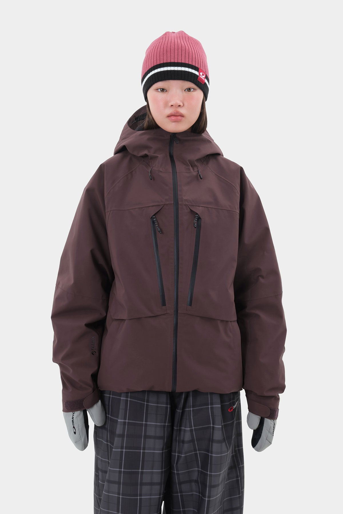 APEX DOWN JACKET DEEP BLOOD