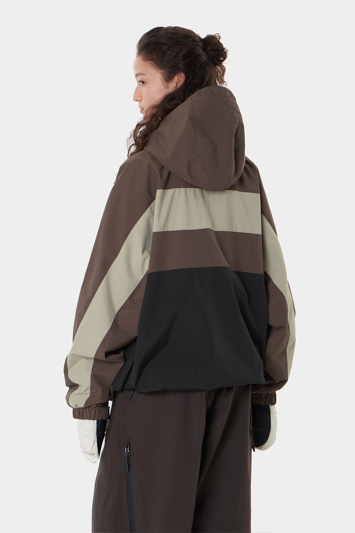 LINE BLOCK JACKET BLACK (Delivery start : 26.09.09)