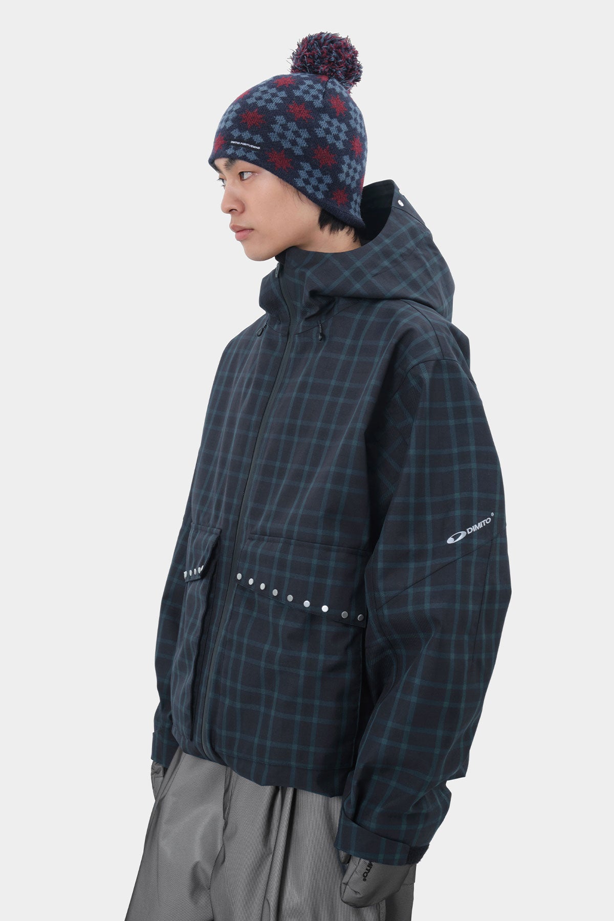 STUD 2L JACKET DEEP CHECK (Delivery start : 26.09.09)