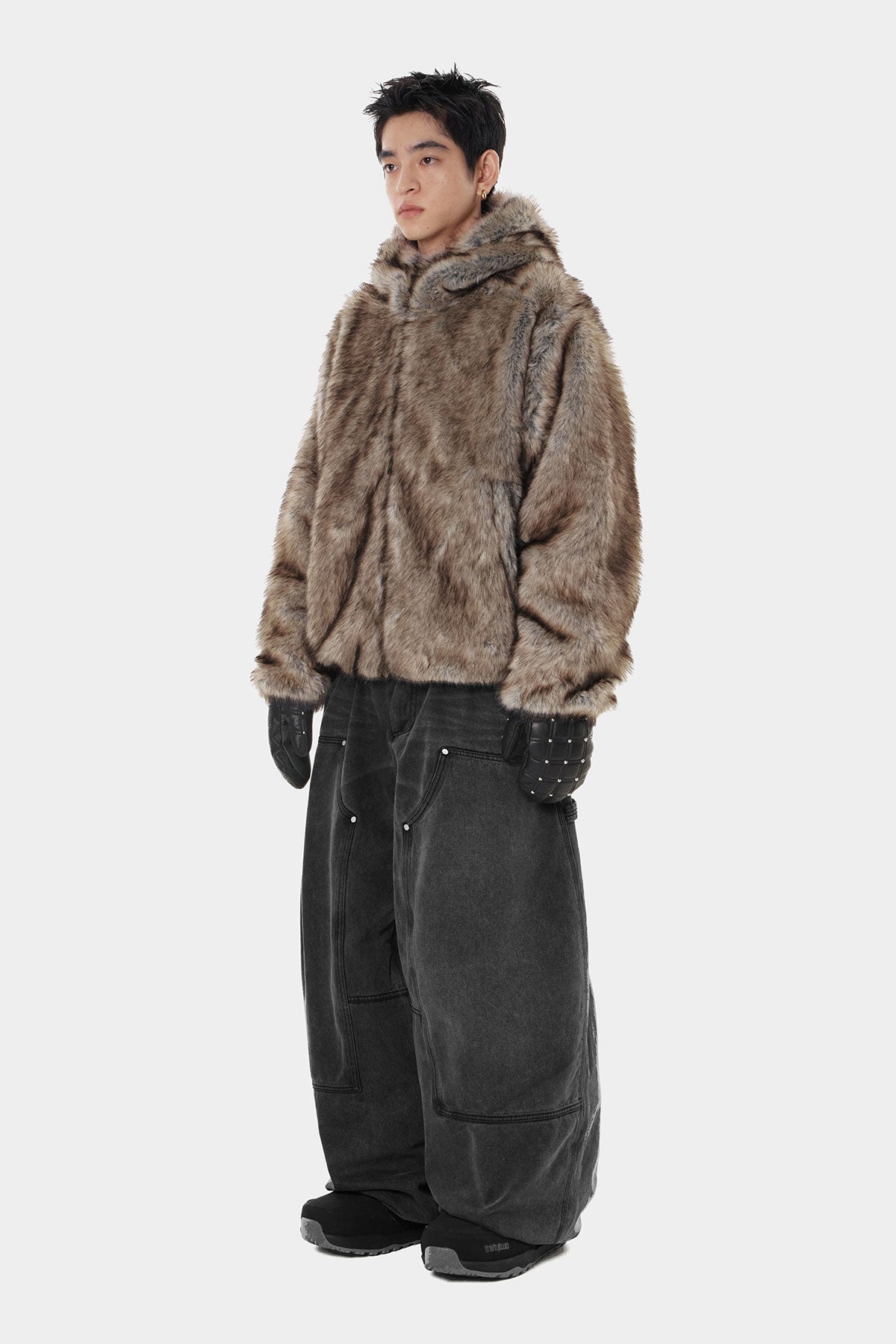 FAUX FUR HD JACKET WILD RABBIT (Delivery start : 26.09.09)