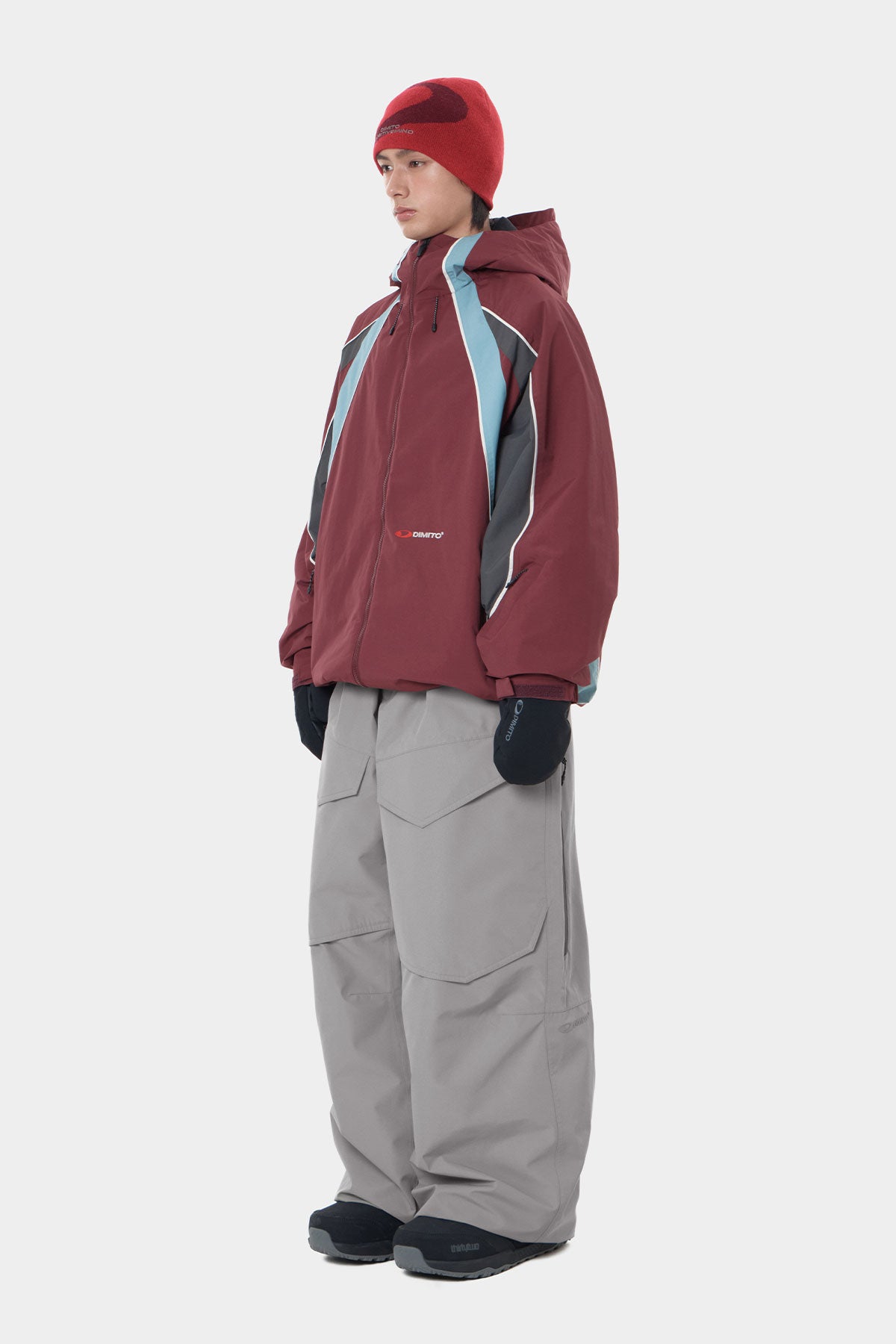 26 AIR VENT BANDED PANTS (WIDE FIT LV.1) GREY