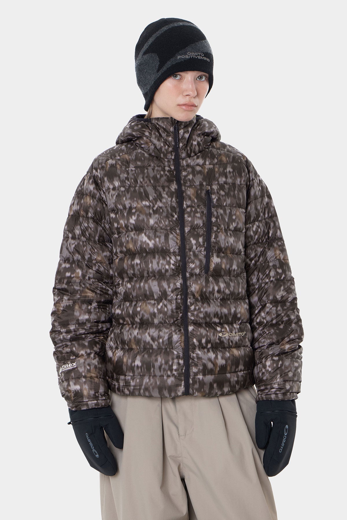 26 OPTIMUM DOWN JACKET RIVER CAMO (Delivery date : 26.09.28)