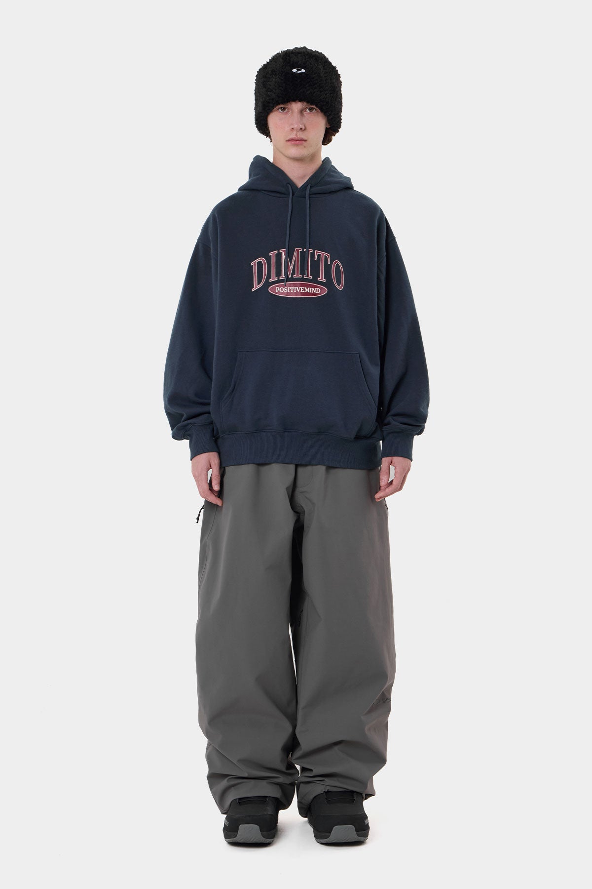 COLLEGE HOODIE NAVY