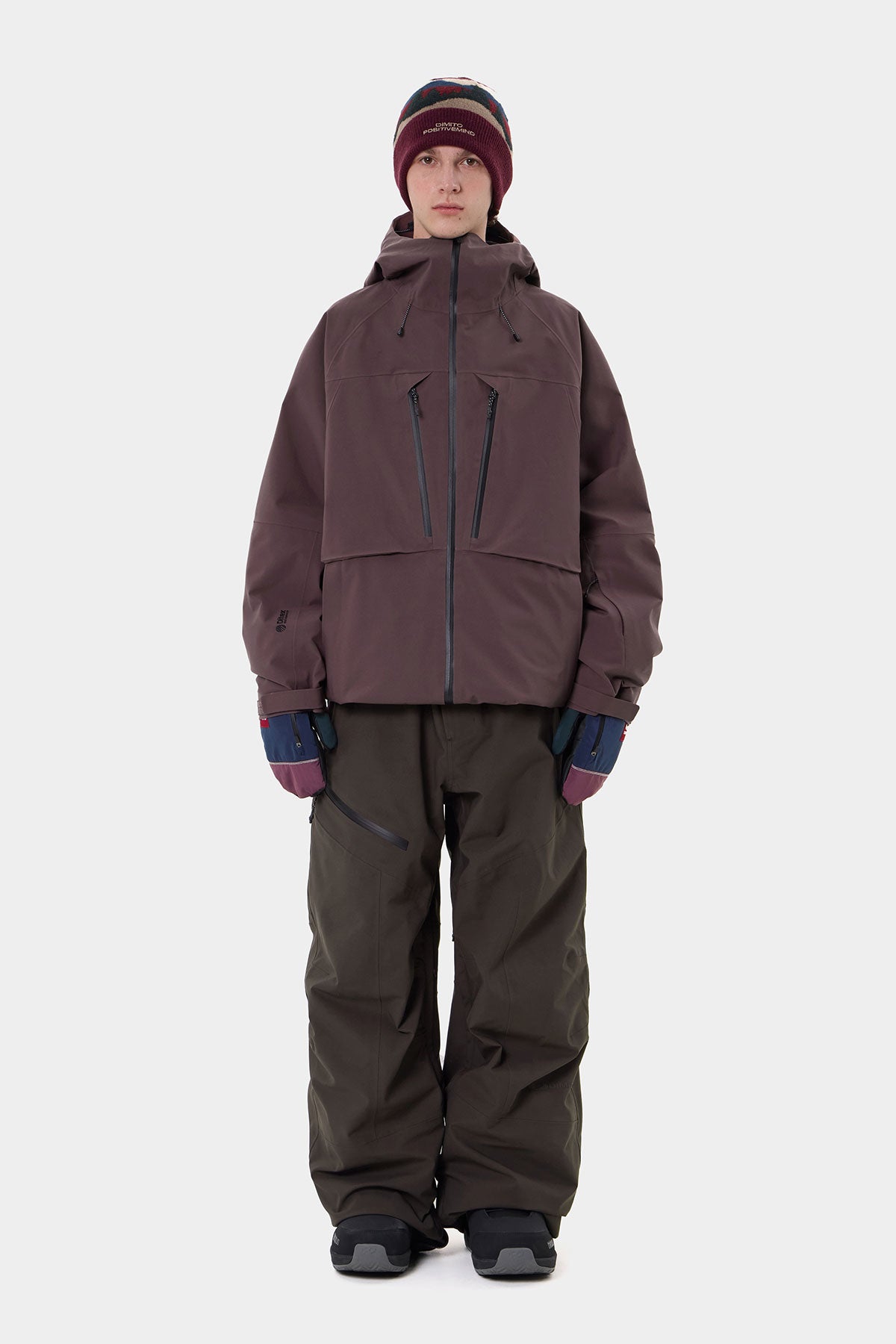 APEX DOWN JACKET DEEP BLOOD