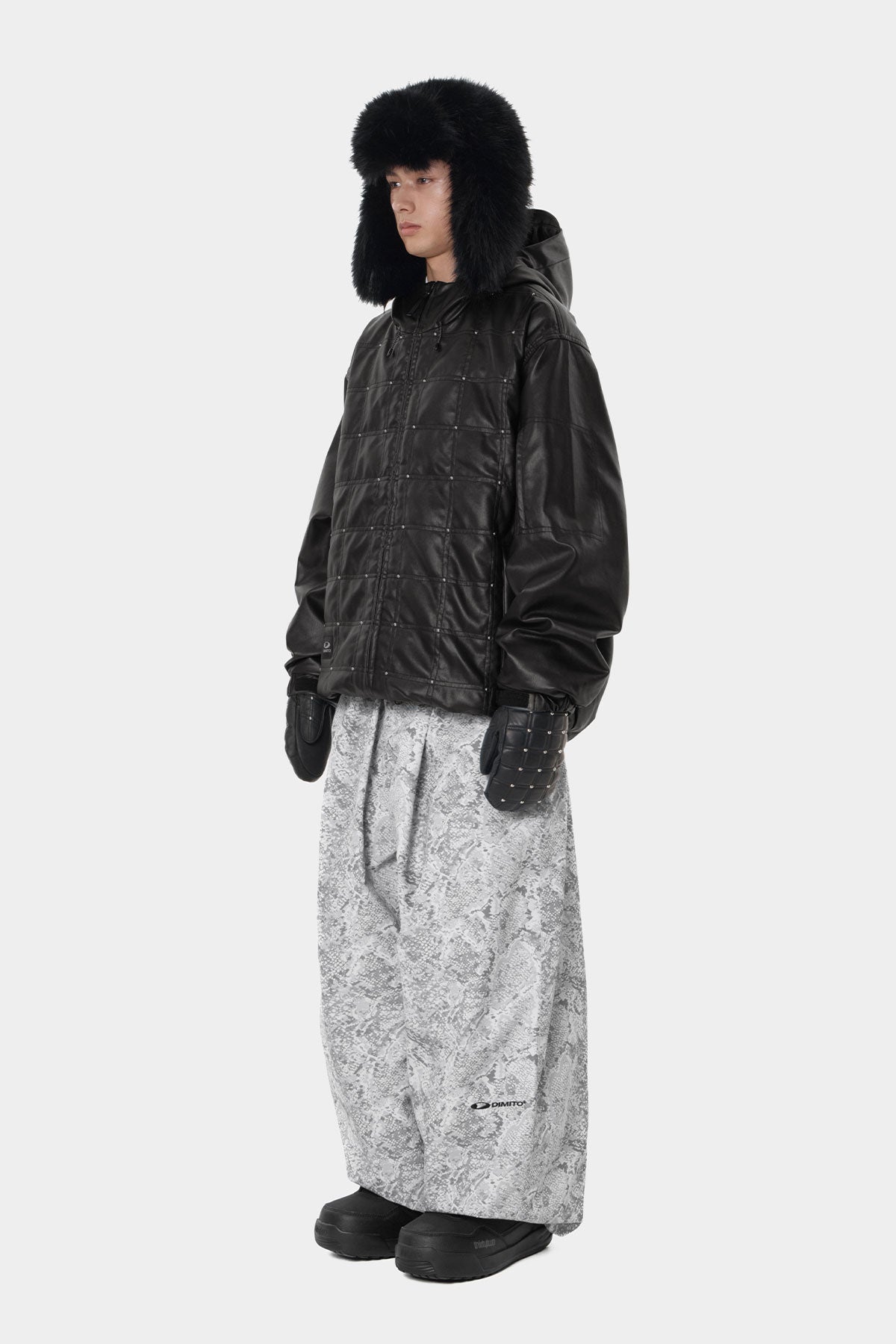 BANDED WIDE PANTS (WIDE FIT LV.2) ROCKPILE SNAKE (Delivery start : 26.09.09)