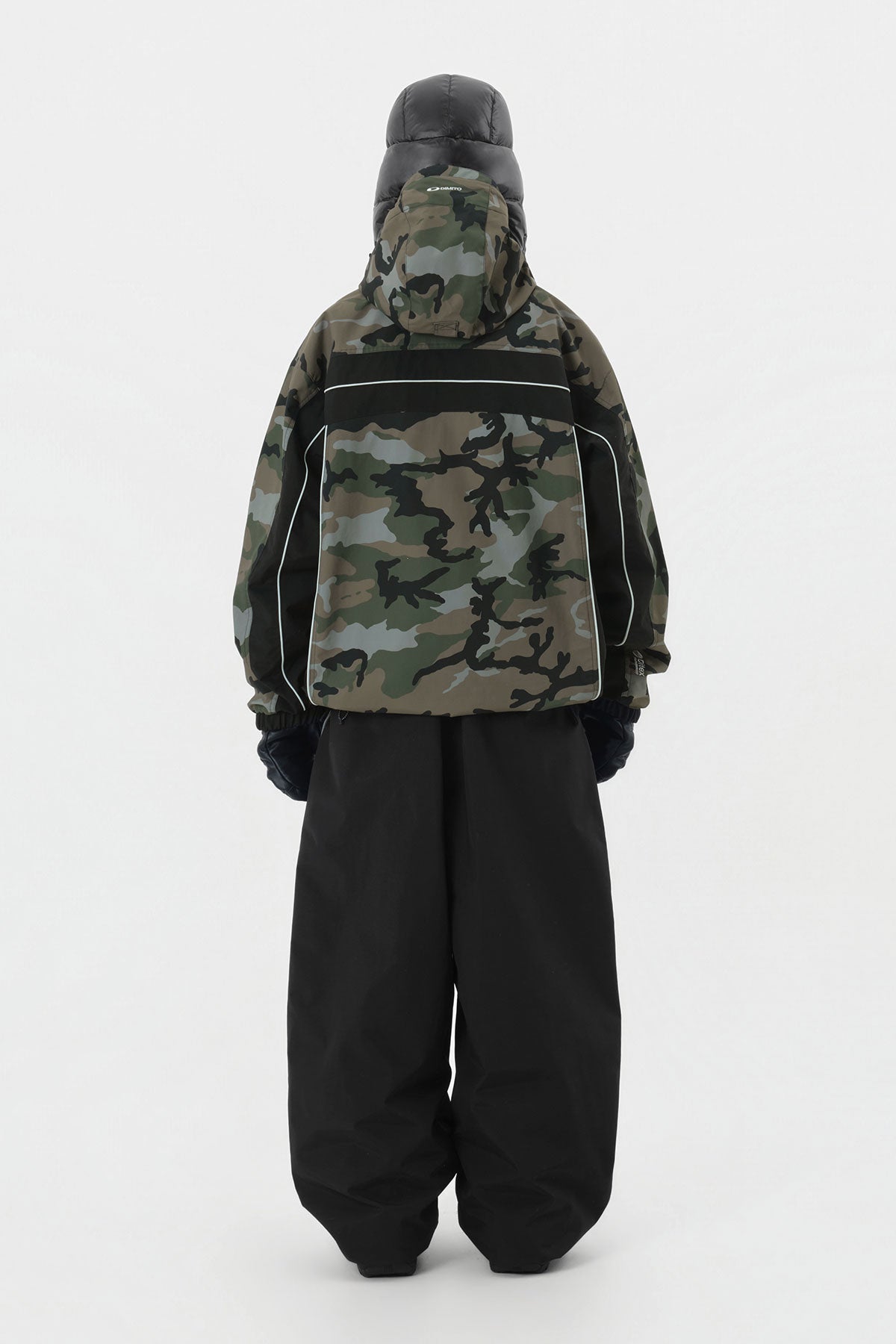STAFF LINE PANTS (WIDE FIT LV.2) BLACK