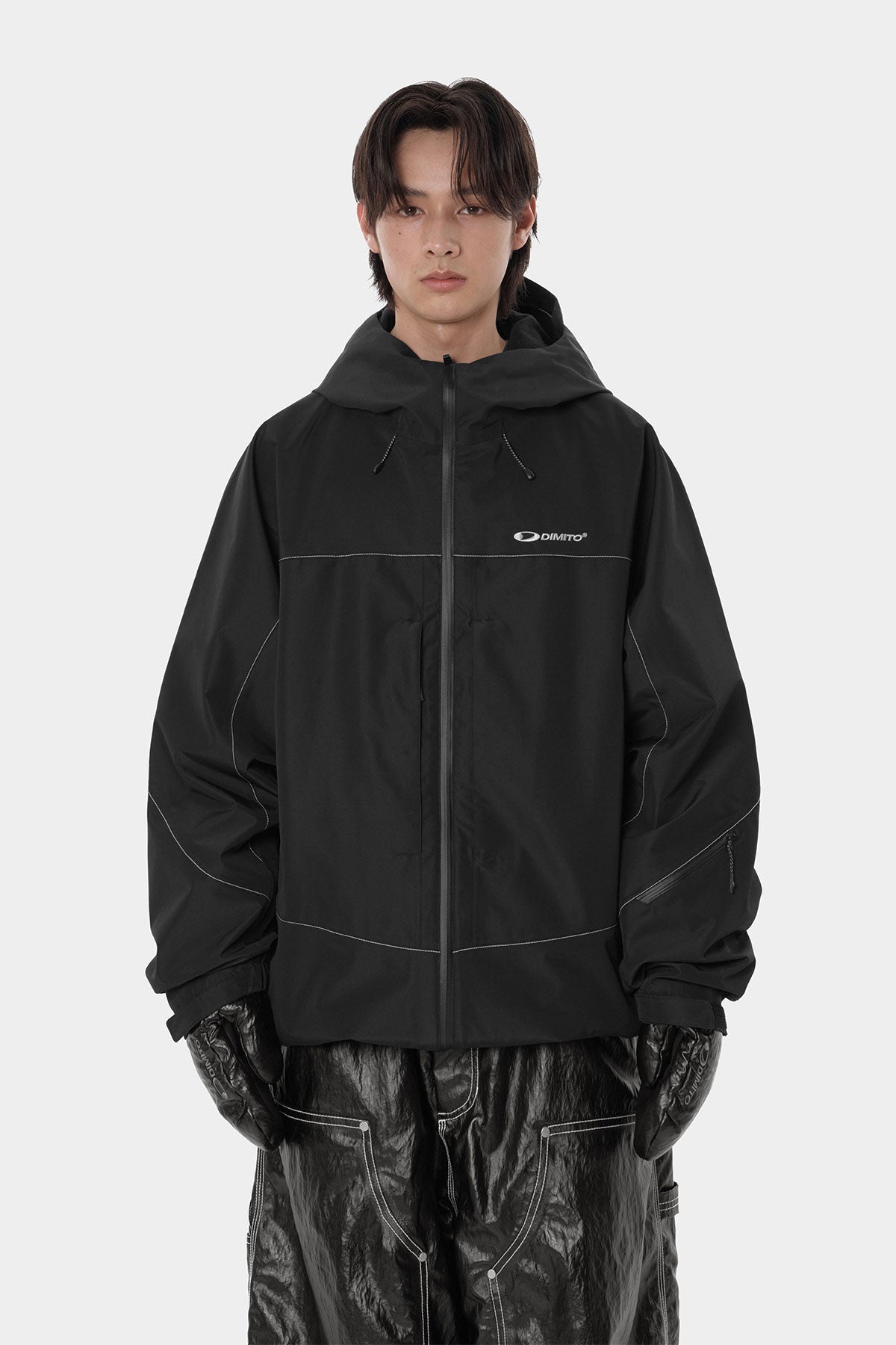 WORKS REFLECTIVE LINE JACKET BLACK (Delivery start : 26.09.09)