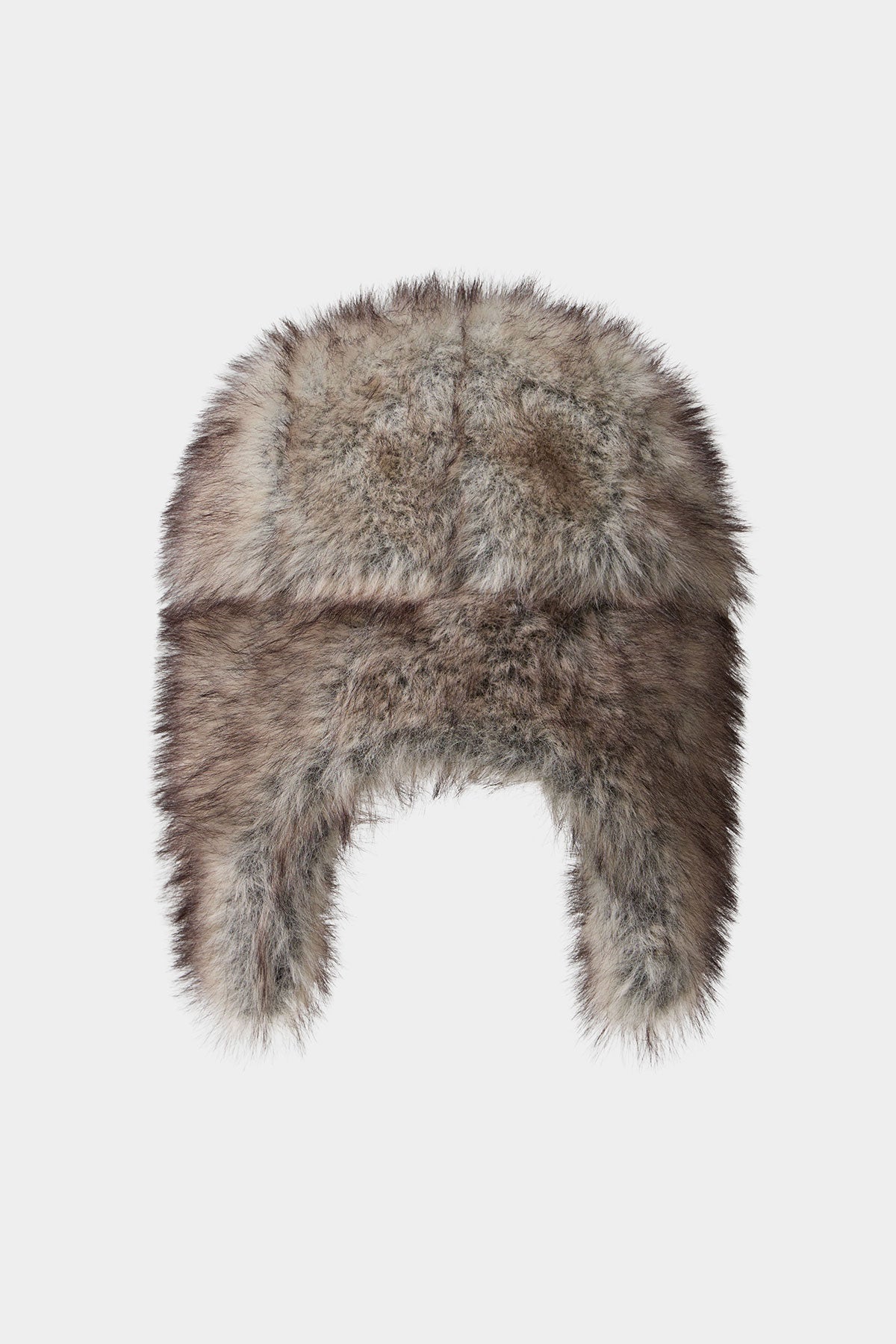 FAUX FUR HAT WILD RABBIT