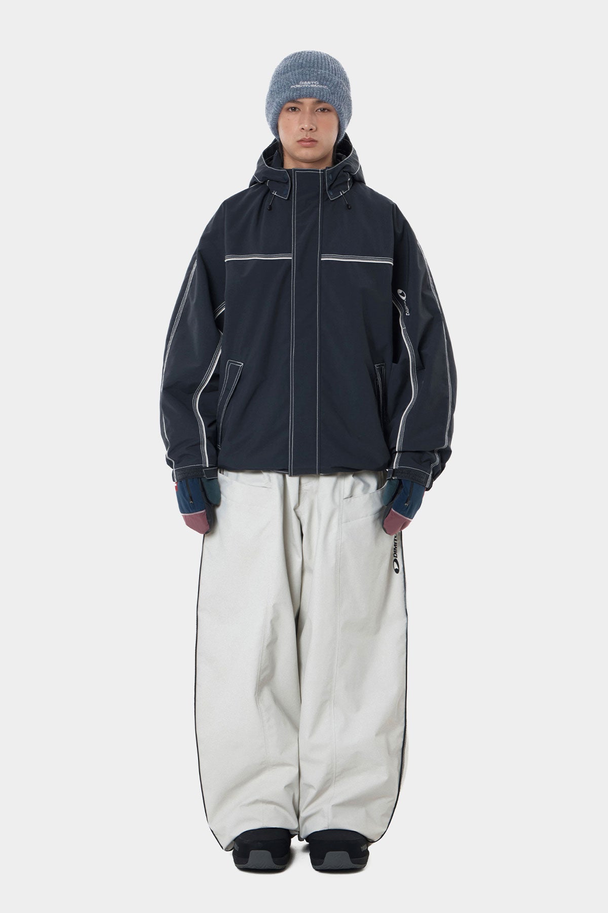 STAFF LINE PANTS (WIDE FIT LV.2) OFF WHITE