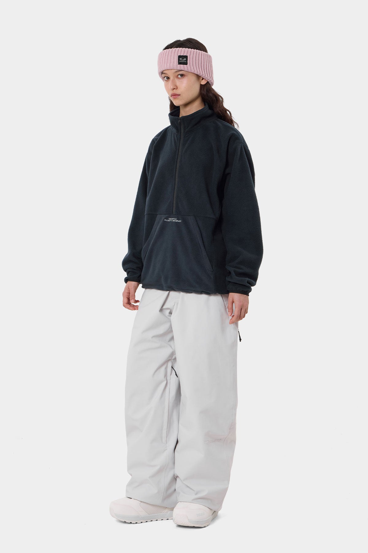 26 FLEECE HALF ZIP DARK NAVY (Delivery date : 26.09.28)