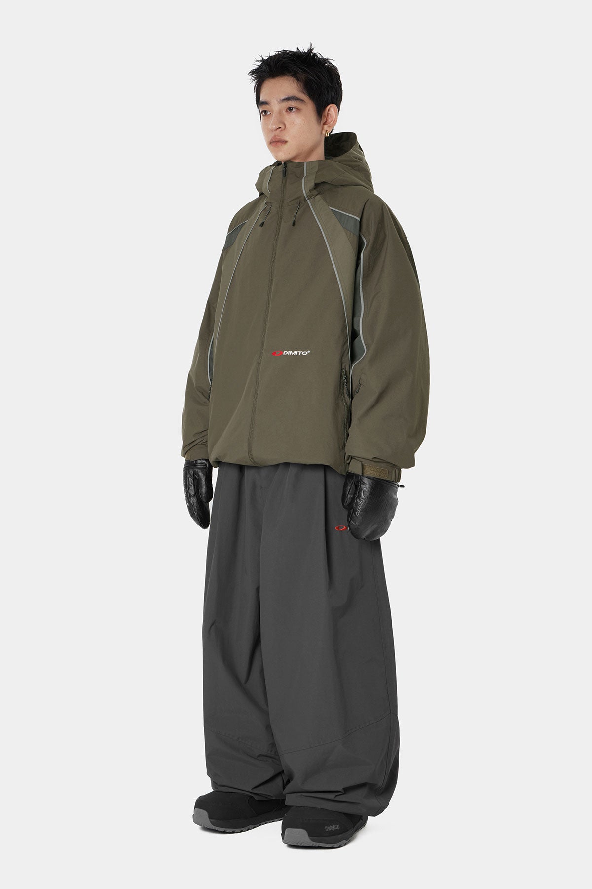 26 AIR FORCE BANDED PANTS (WIDE FIT LV.2) CHARCOAL (Delivery start : 26.09.09)