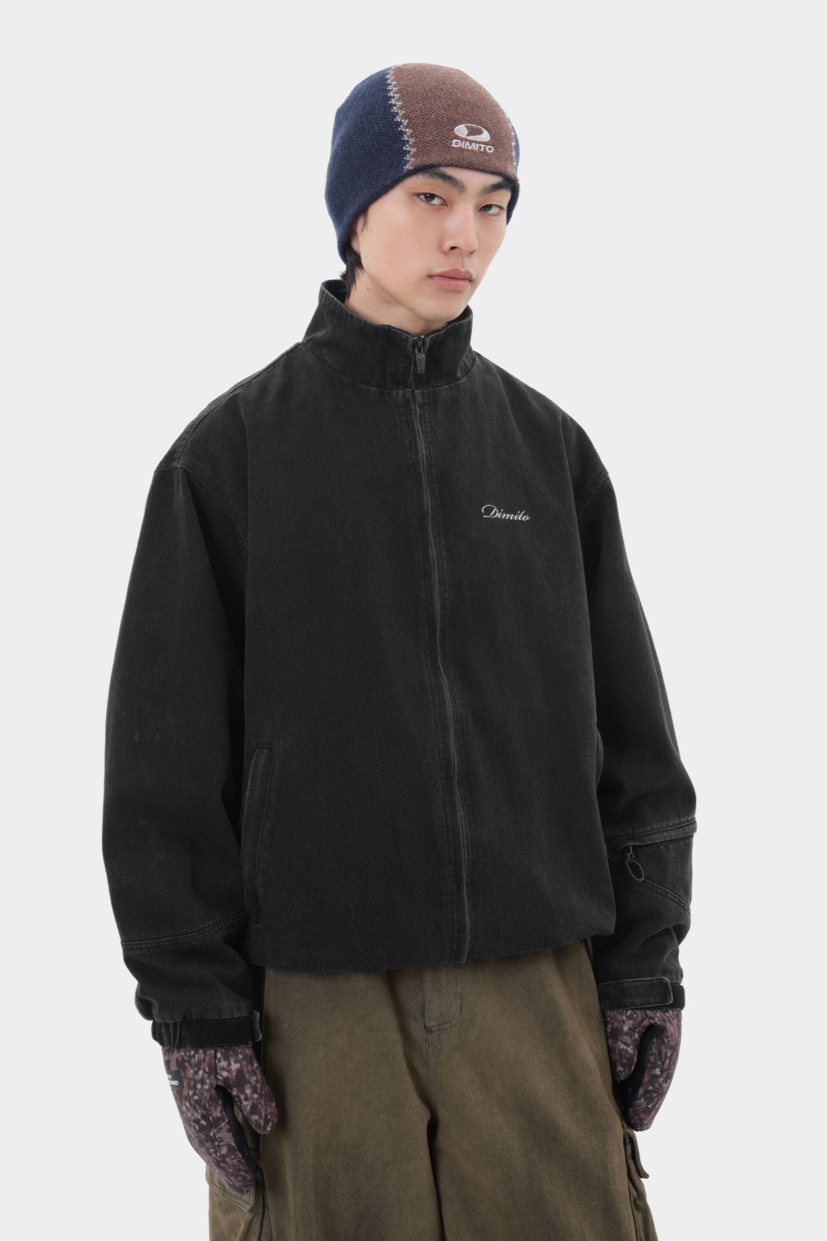 DENIM WORKS JACKET BW BLACK (Delivery start : 26.09.09)