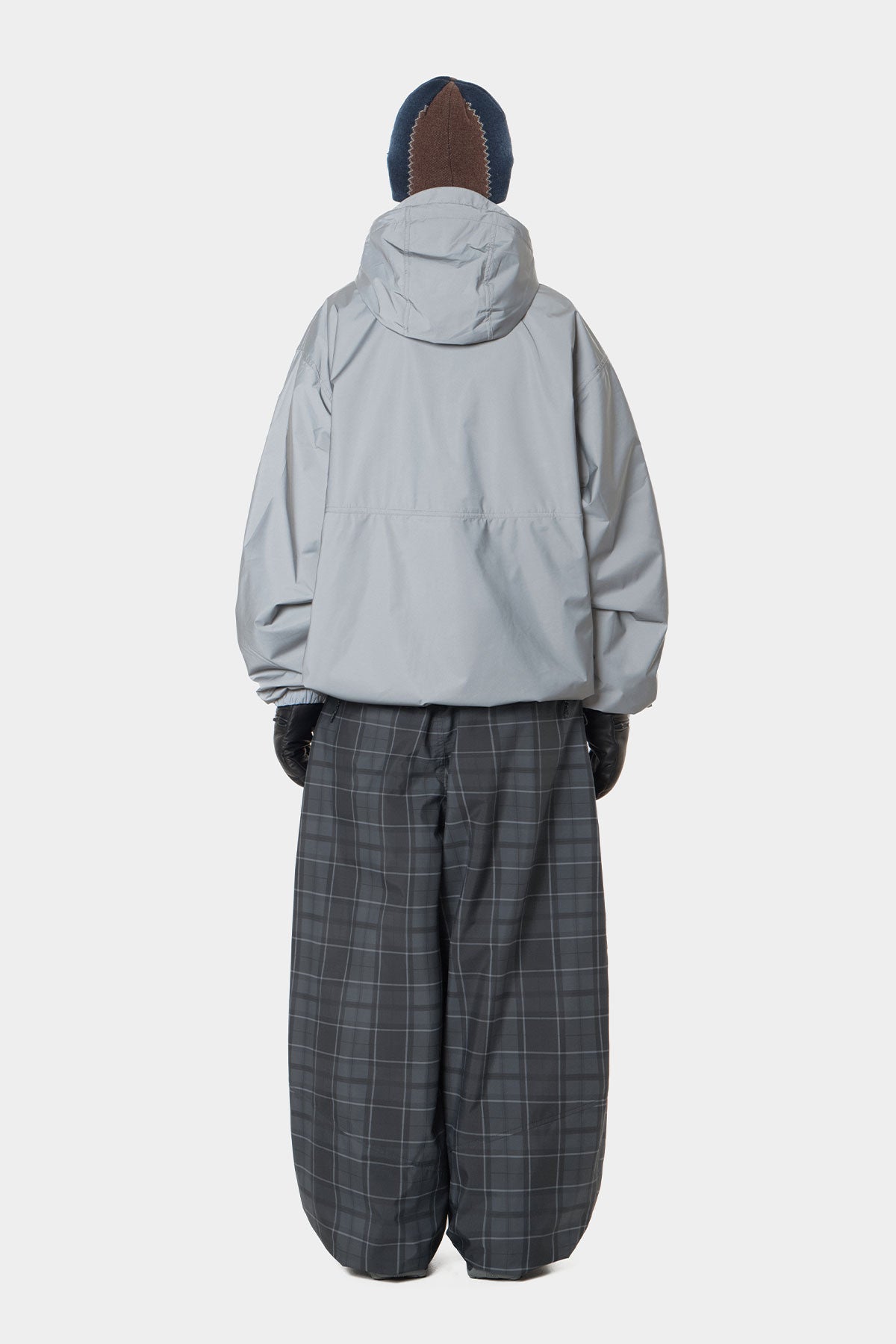 26 AIR FORCE BANDED PANTS (WIDE FIT LV.2) NAVY CHECK (Delivery start : 26.09.09)