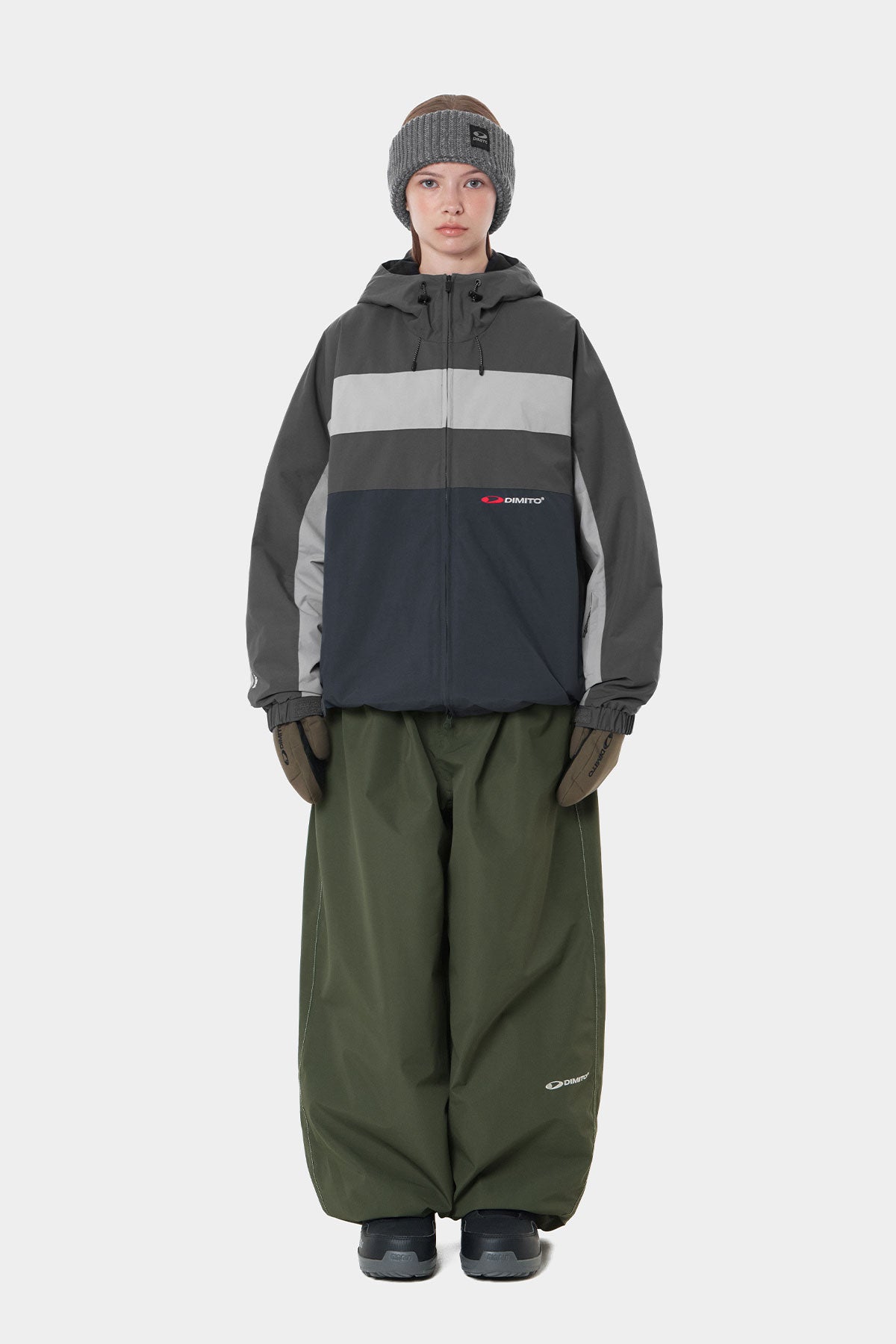 LINE BLOCK JACKET DARK NAVY (Delivery start : 26.09.09)