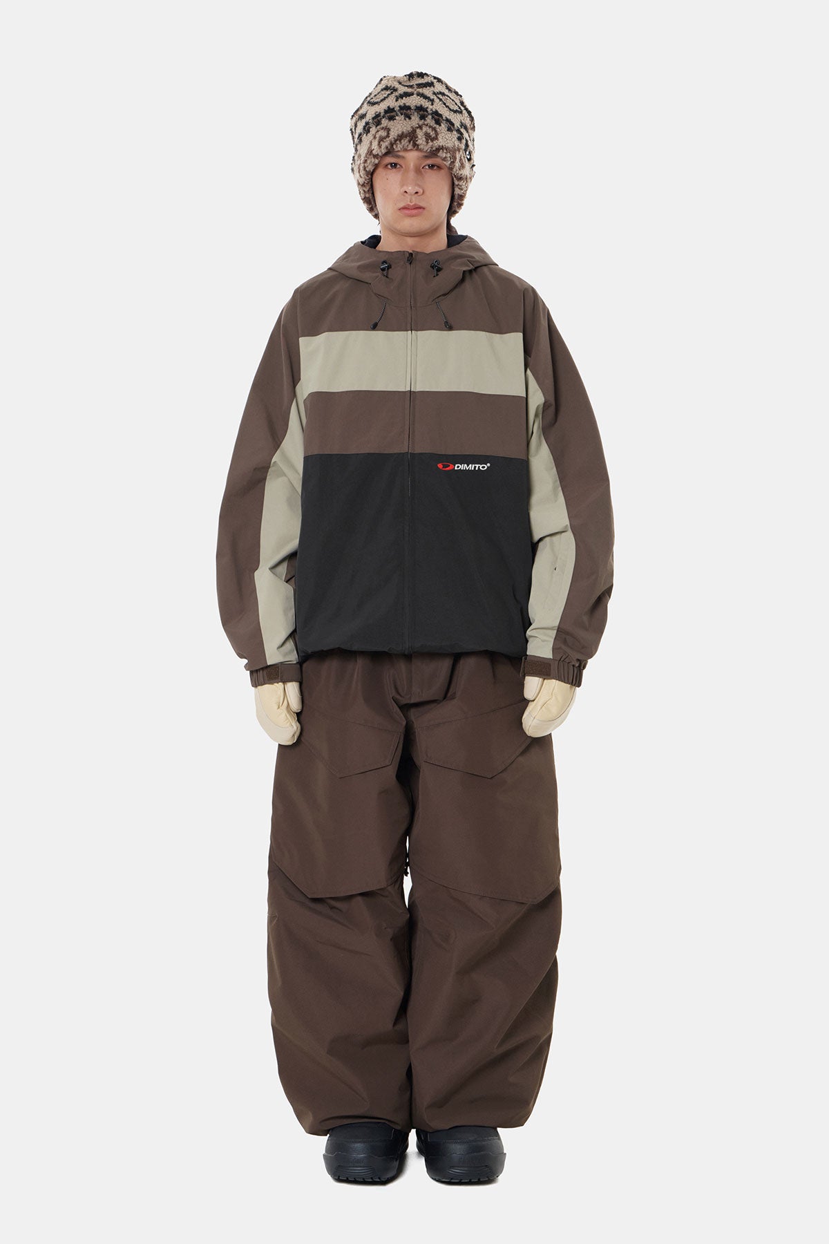 LINE BLOCK JACKET BLACK (Delivery start : 26.09.09)