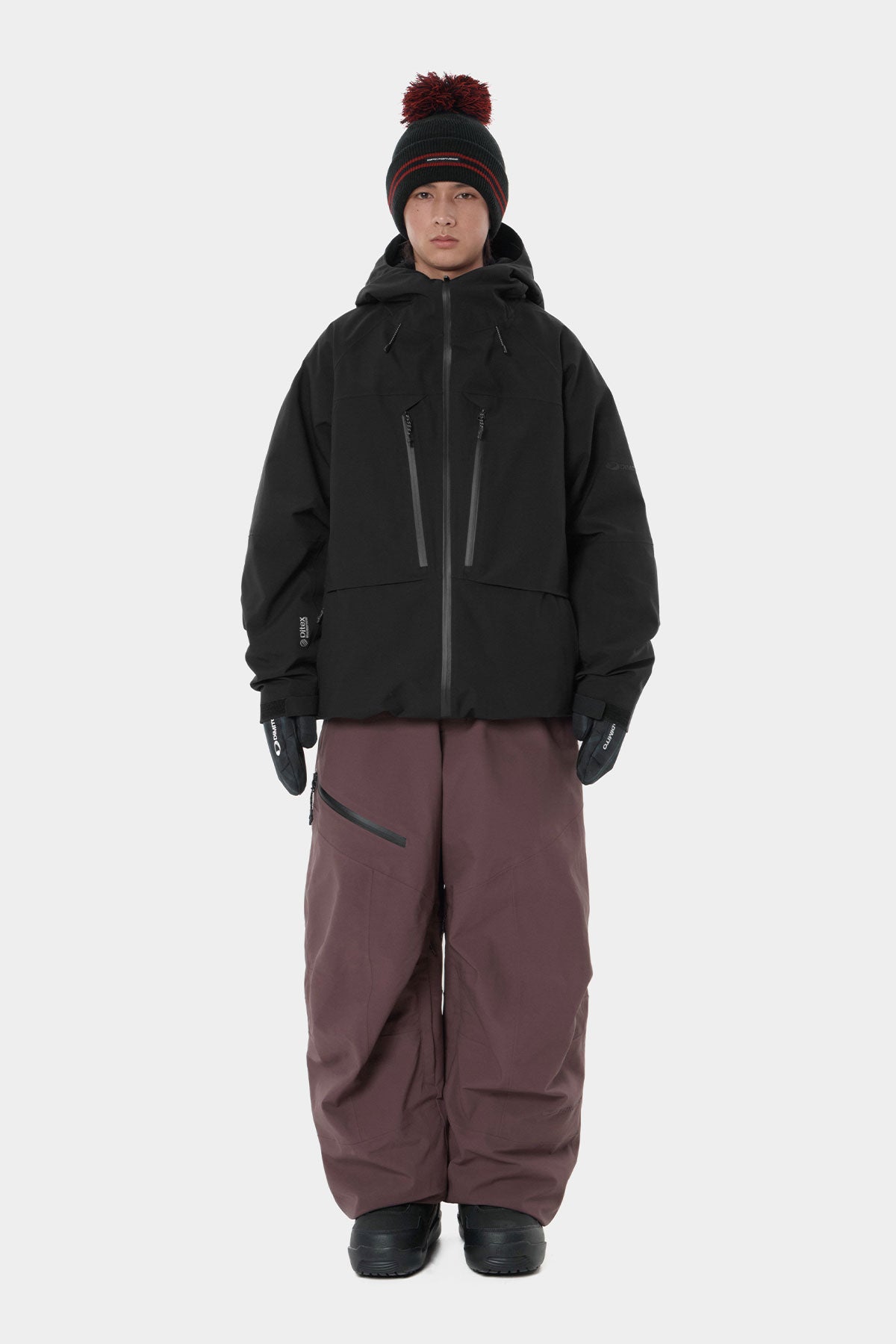 26 LEVEL 2L PANTS (RELAXED FIT) DEEP BLOOD