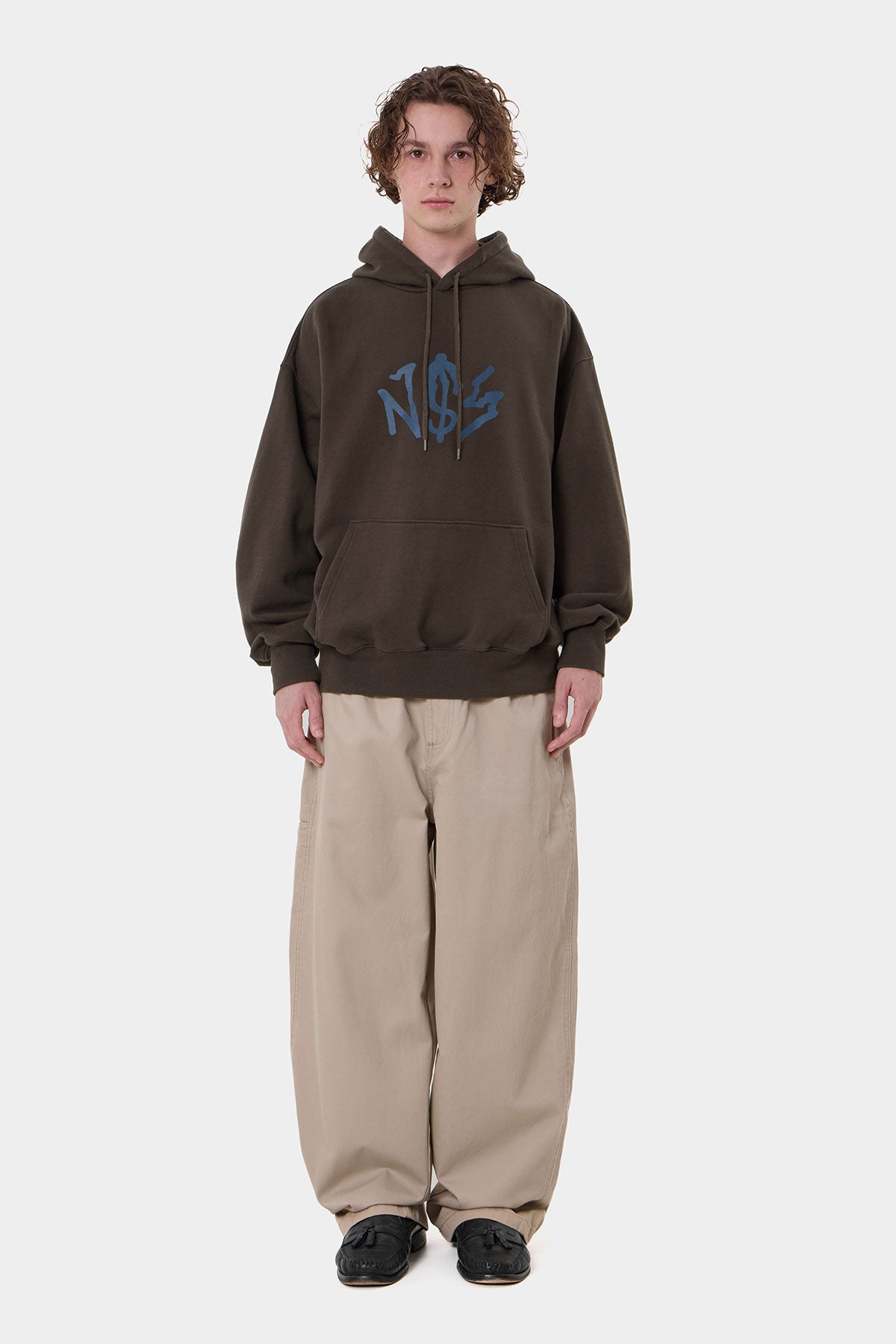 POWERED BY NSS HOODIE BROWN (Delivery date : 26.09.28)