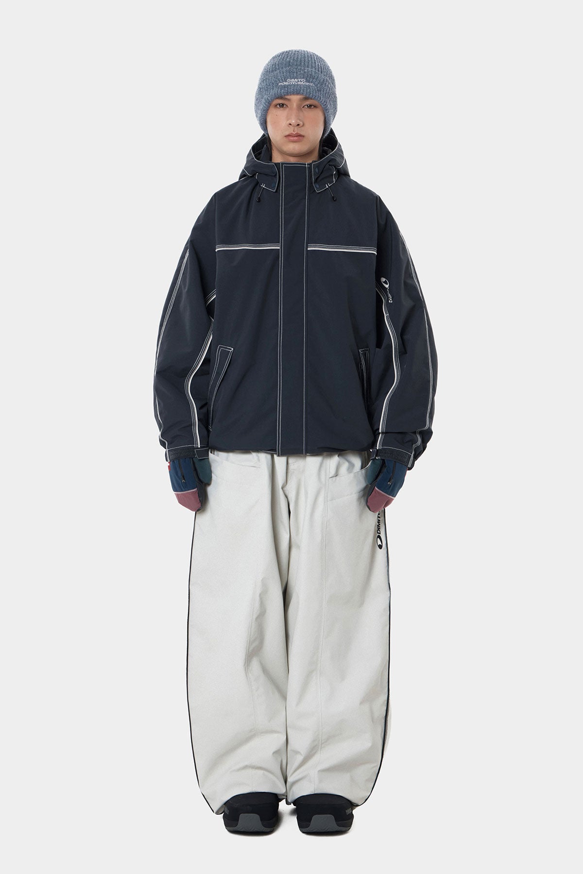 STAFF LINE JACKET TEAL NAVY (Delivery date : 26.09.28)