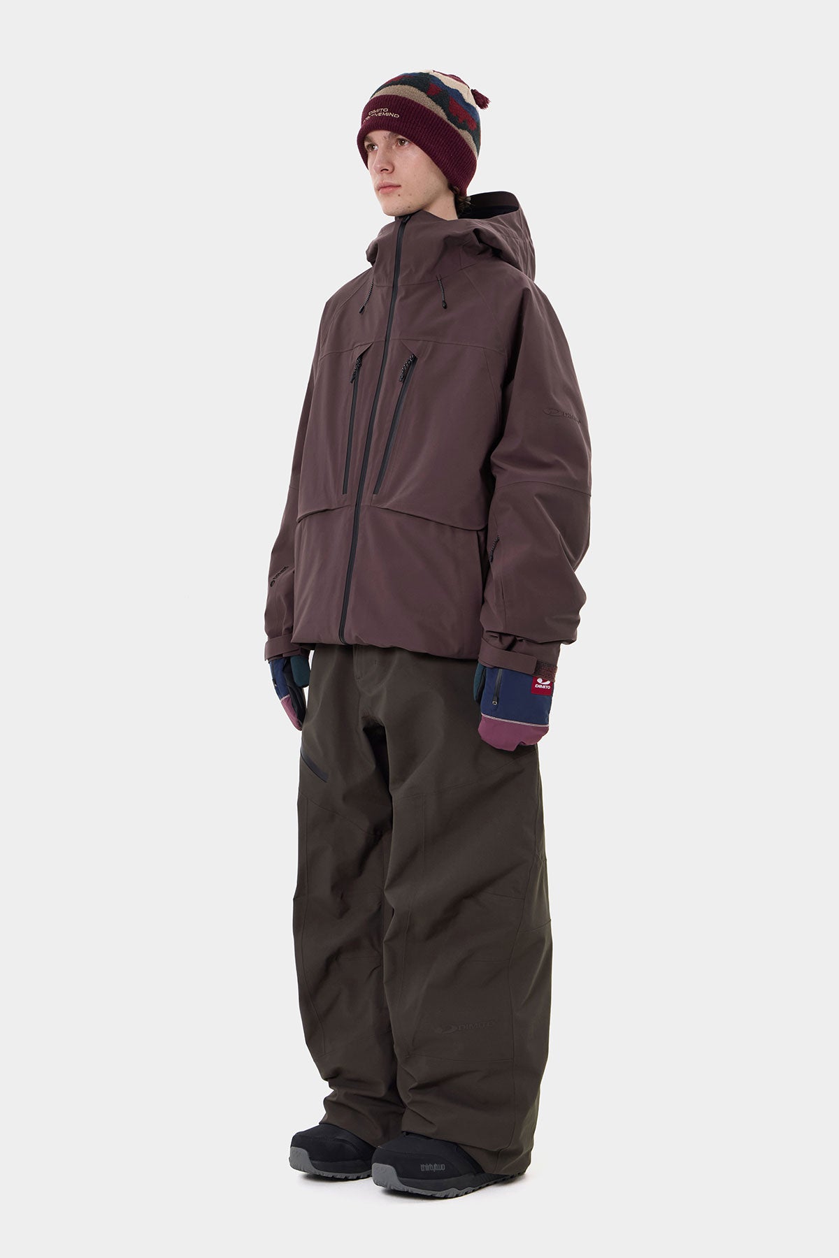 APEX DOWN JACKET DEEP BLOOD