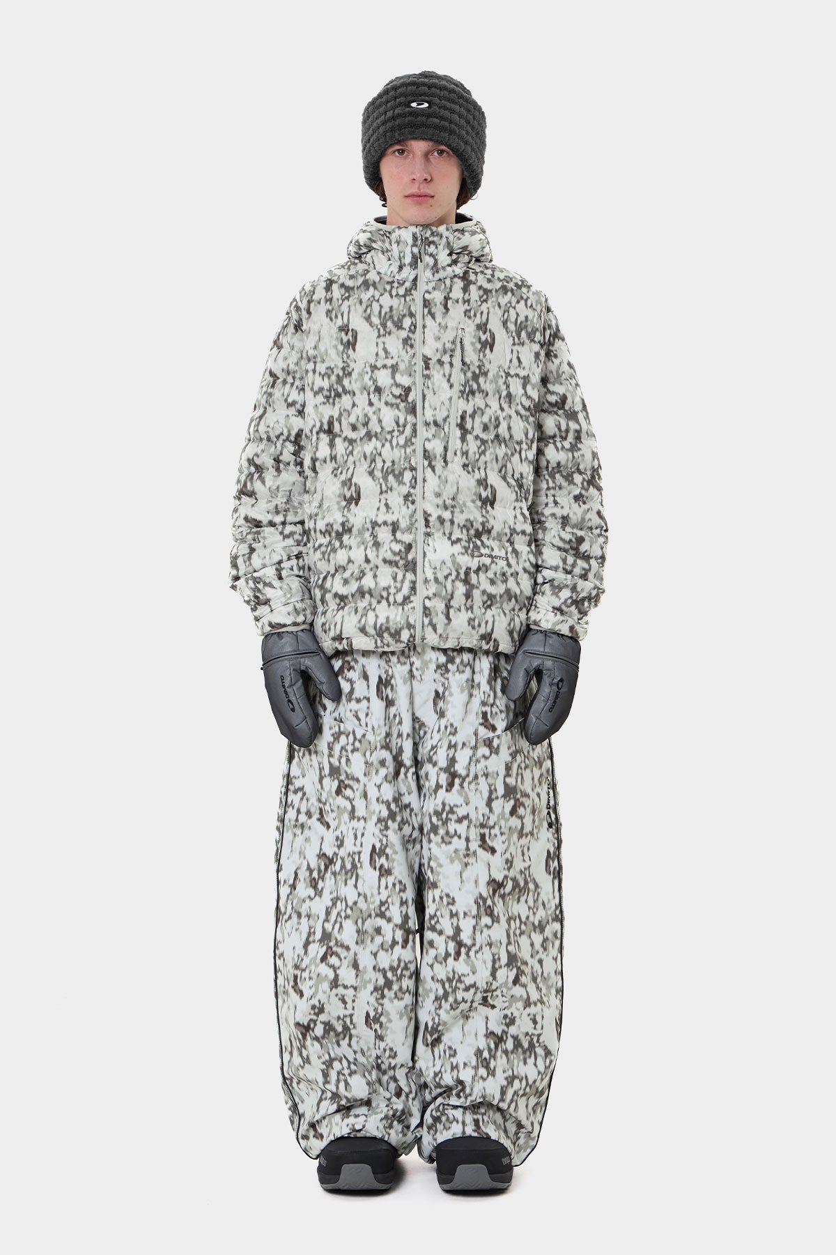 STAFF LINE PANTS (WIDE FIT LV.2) SNOW CAMO