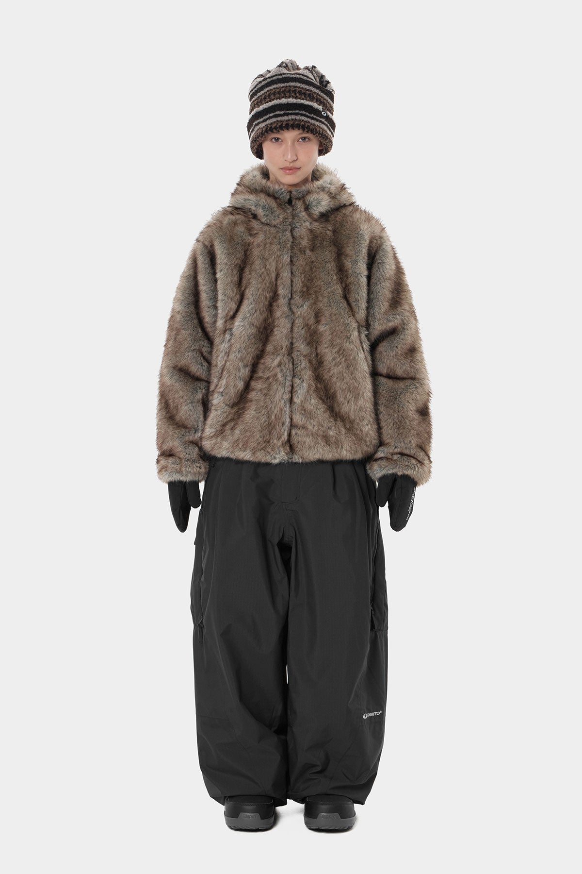 FAUX FUR HD JACKET WILD RABBIT (Delivery start : 26.09.09)