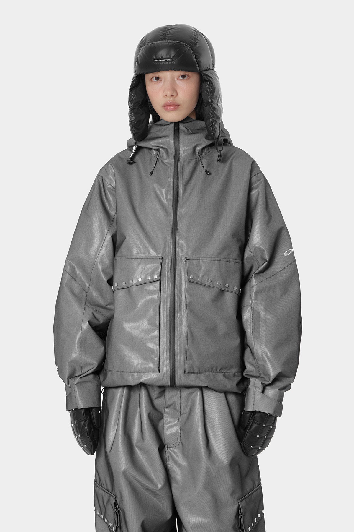 STUD 2L JACKET SILVER (Delivery start : 26.09.09)