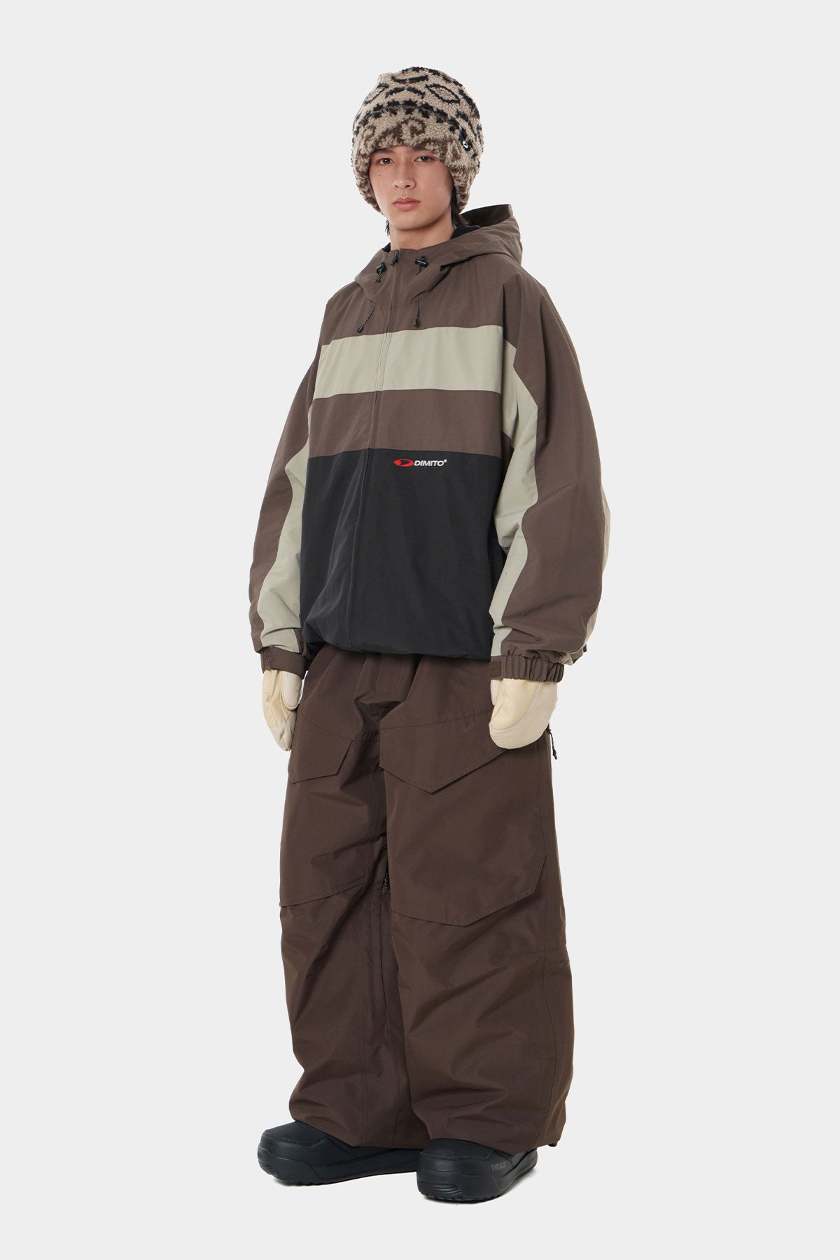 LINE BLOCK JACKET BLACK (Delivery start : 26.09.09)