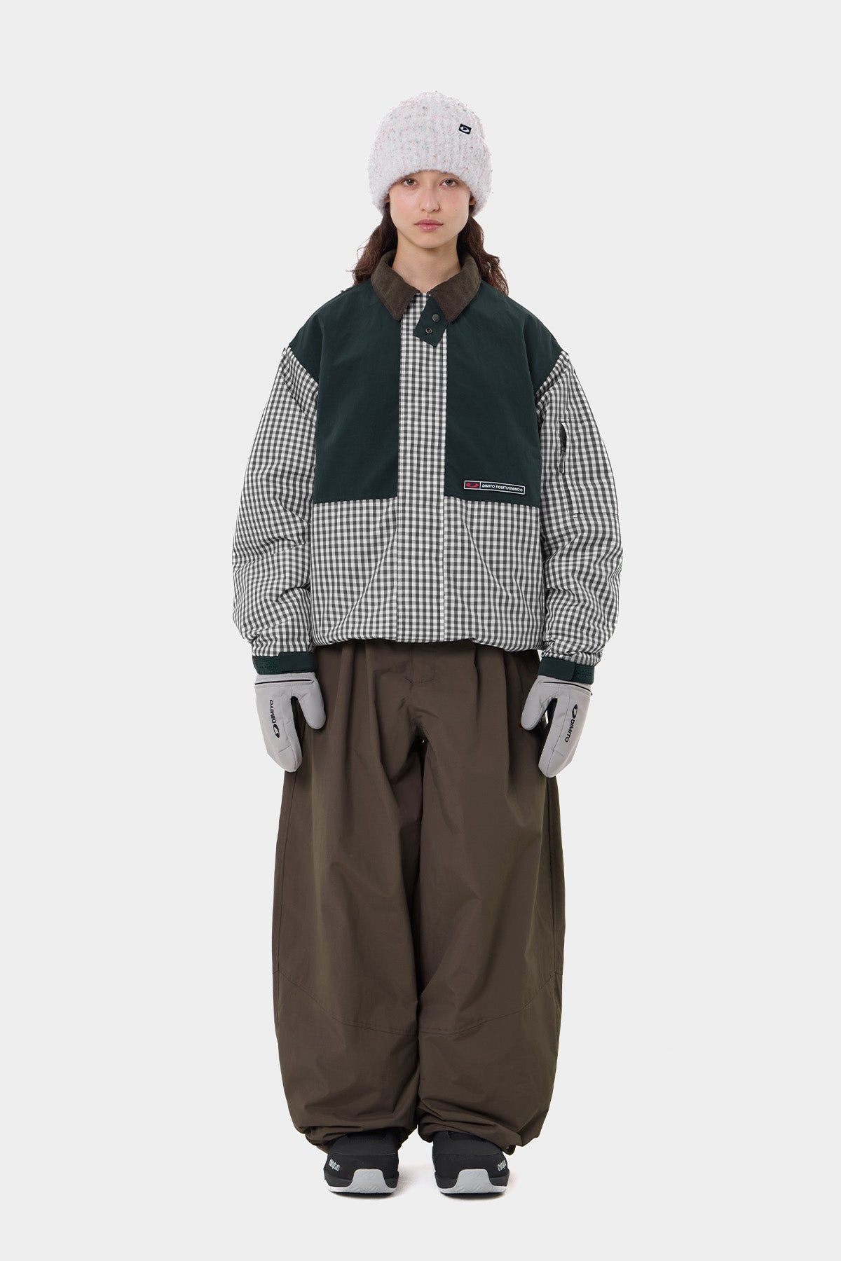 26 AIR FORCE BANDED PANTS (WIDE FIT LV.2) DEEP BROWN (Delivery start : 26.09.09)