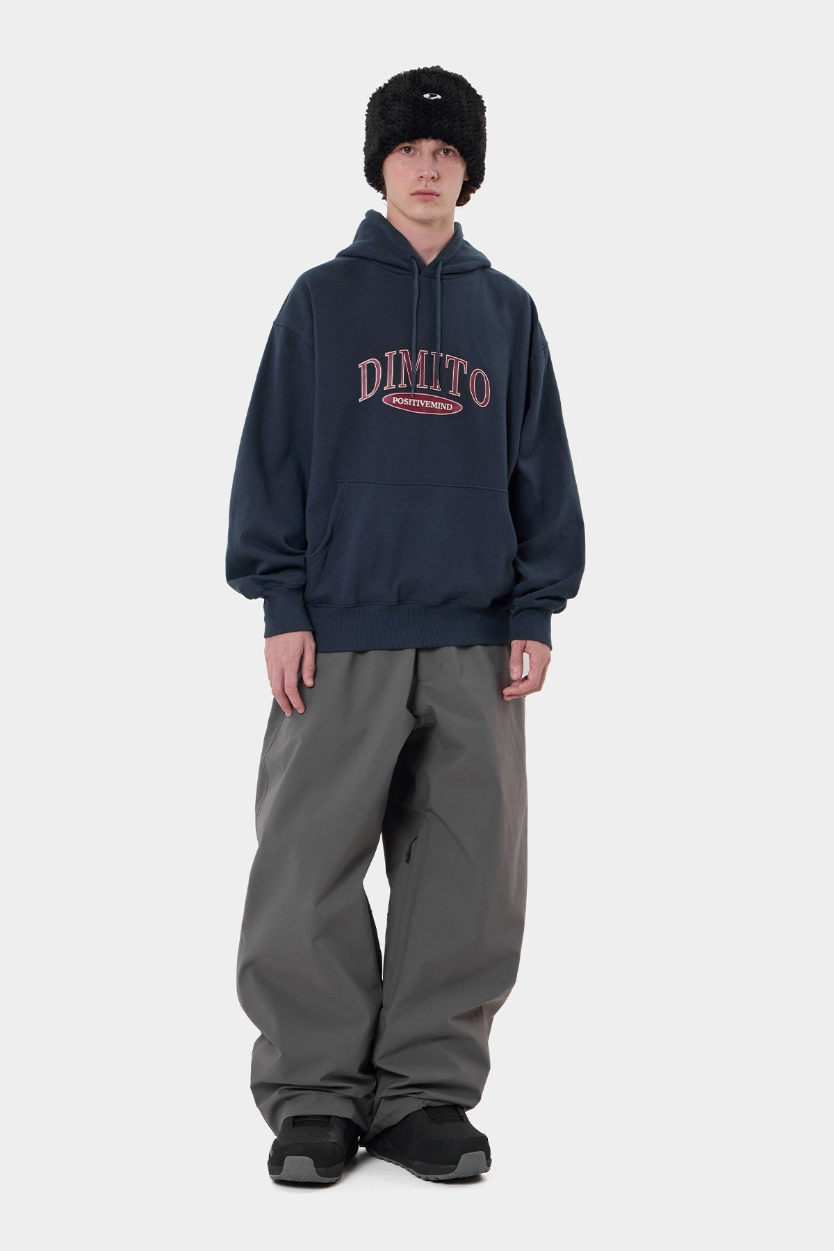 COLLEGE HOODIE NAVY