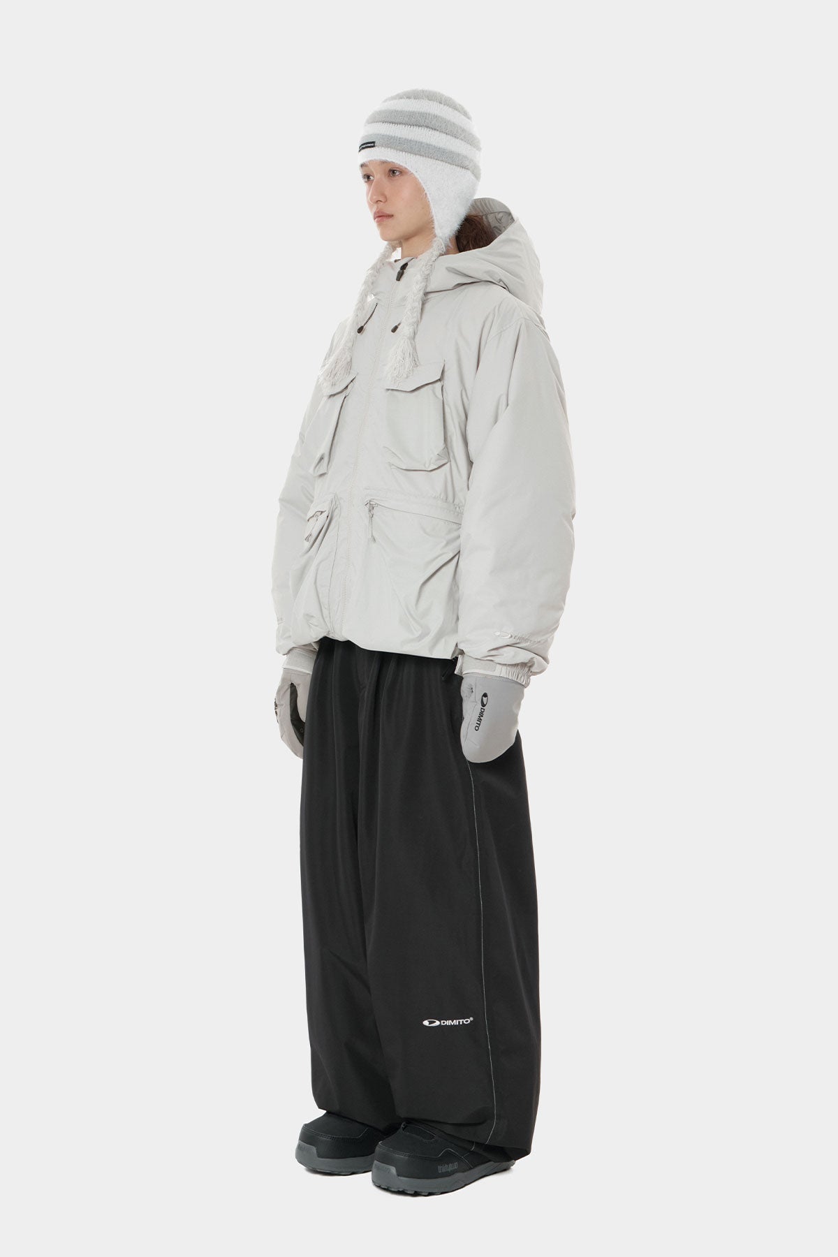 UTILITY GOOSE DOWN HD JACKET SMOKE (Delivery date : 26.09.28)