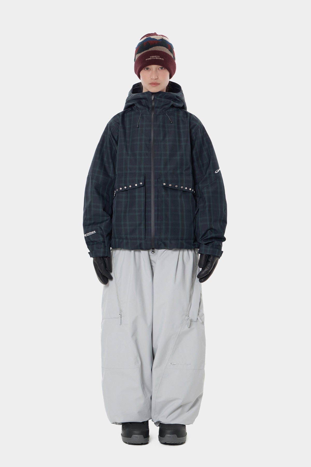 STUD 2L JACKET DEEP CHECK (Delivery start : 26.09.09)