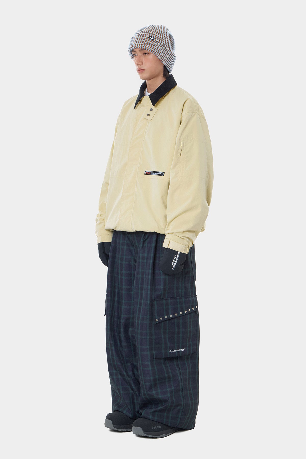 DETROIT FADE JACKET VINTAGE YELLOW (Delivery start : 26.09.09)