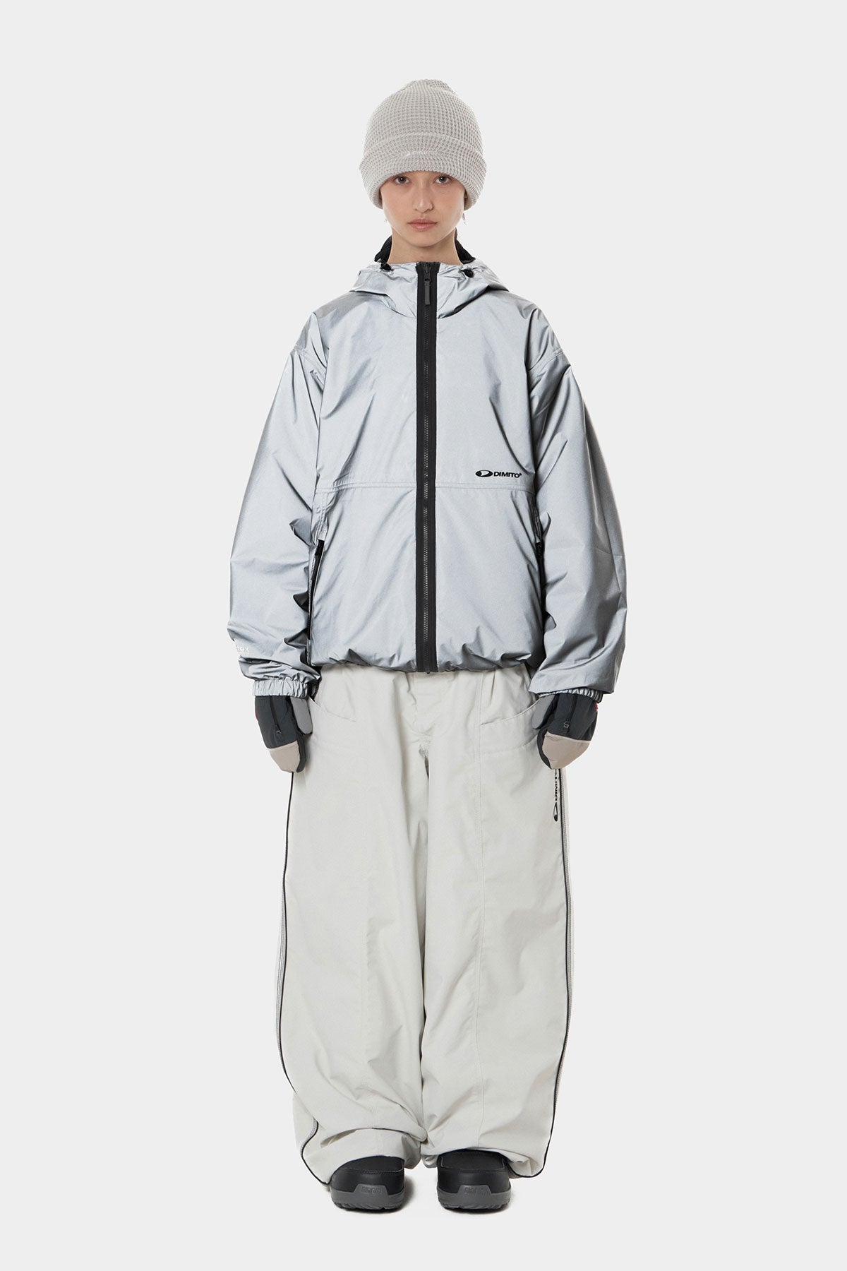 REVERSIBLE WIND JACKET CHARCOAL (Delivery date : 26.09.28)