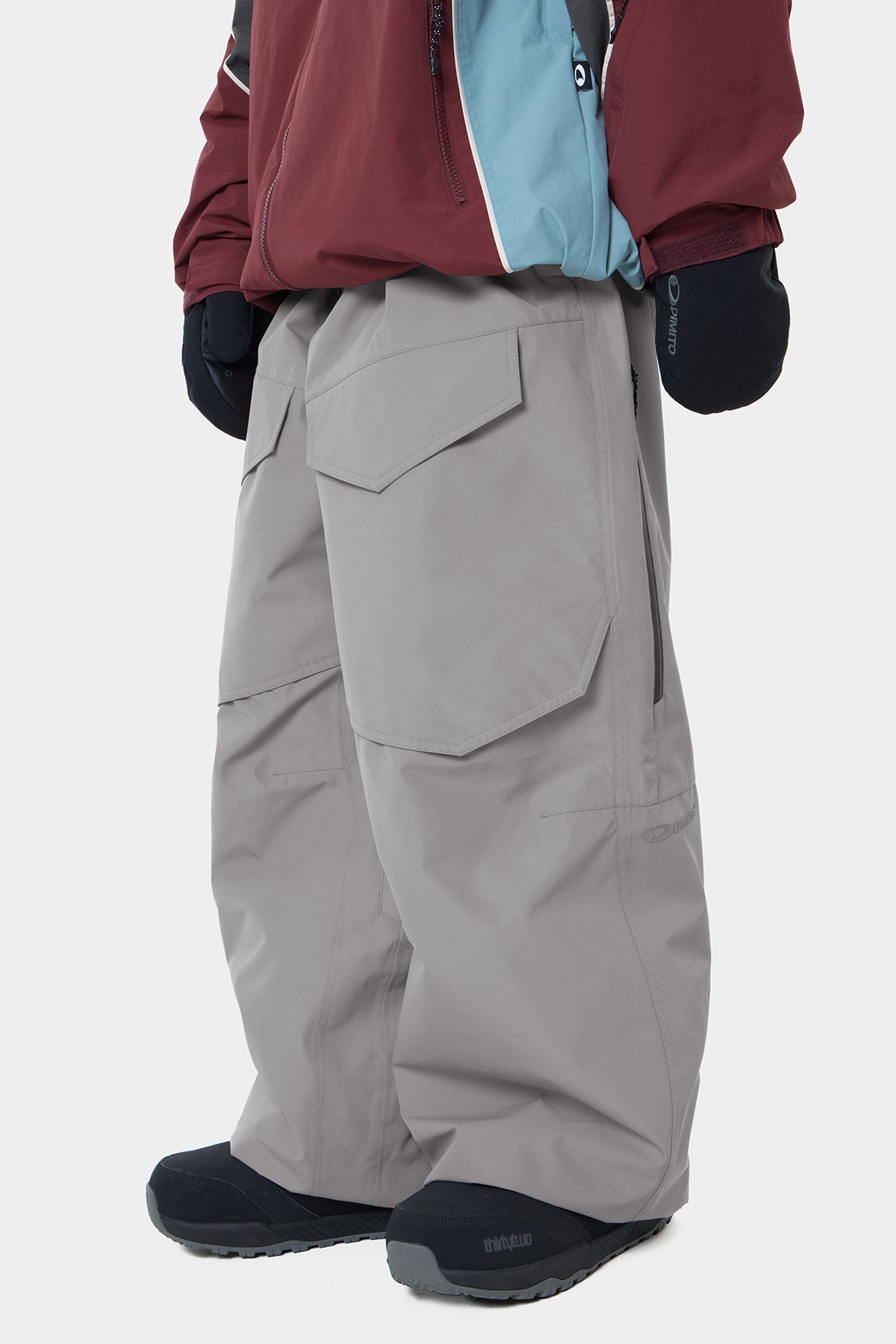 26 AIR VENT BANDED PANTS (WIDE FIT LV.1) GREY